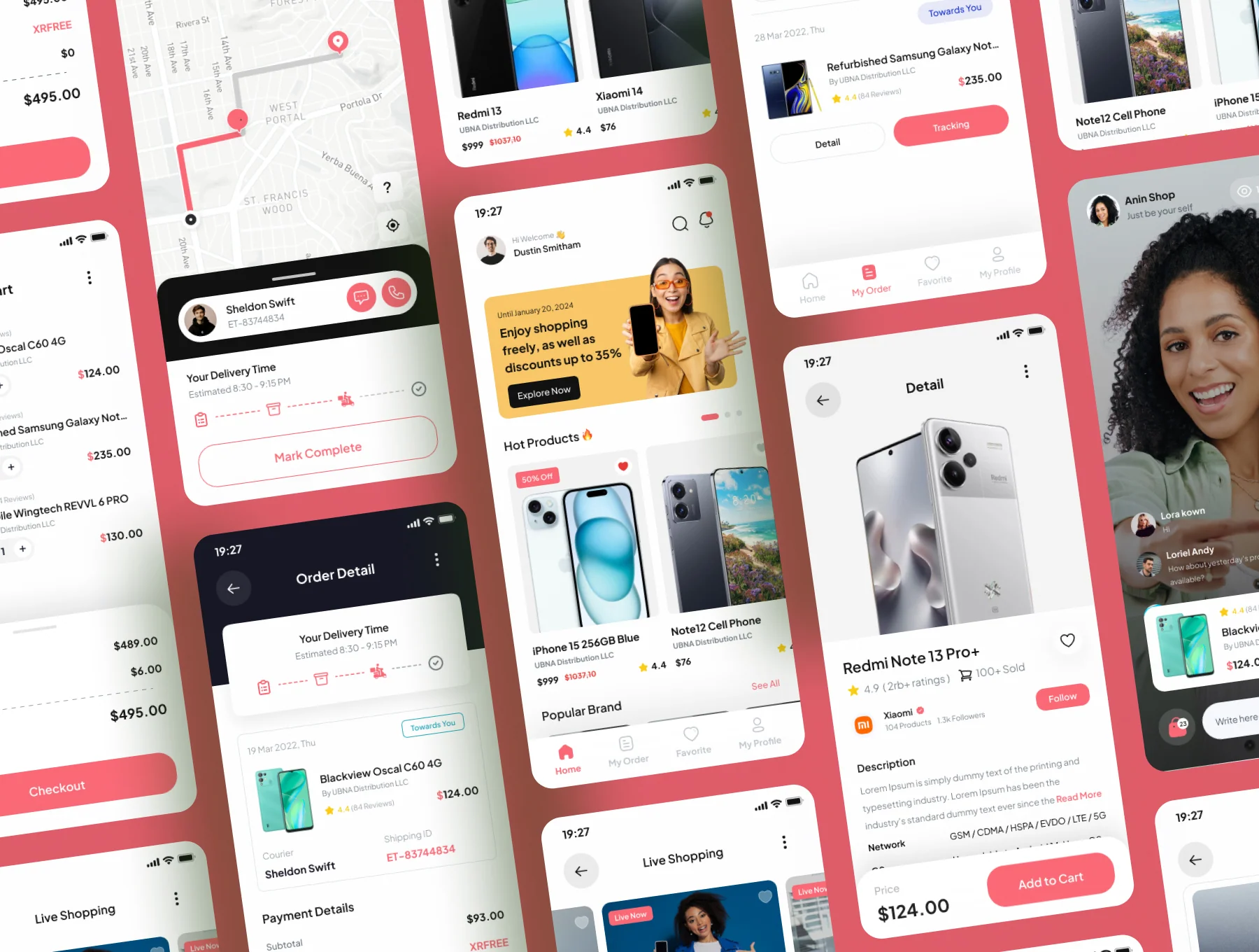 DeviceMart - Phone Shop E-Commerce Mobile App UI Kits 5