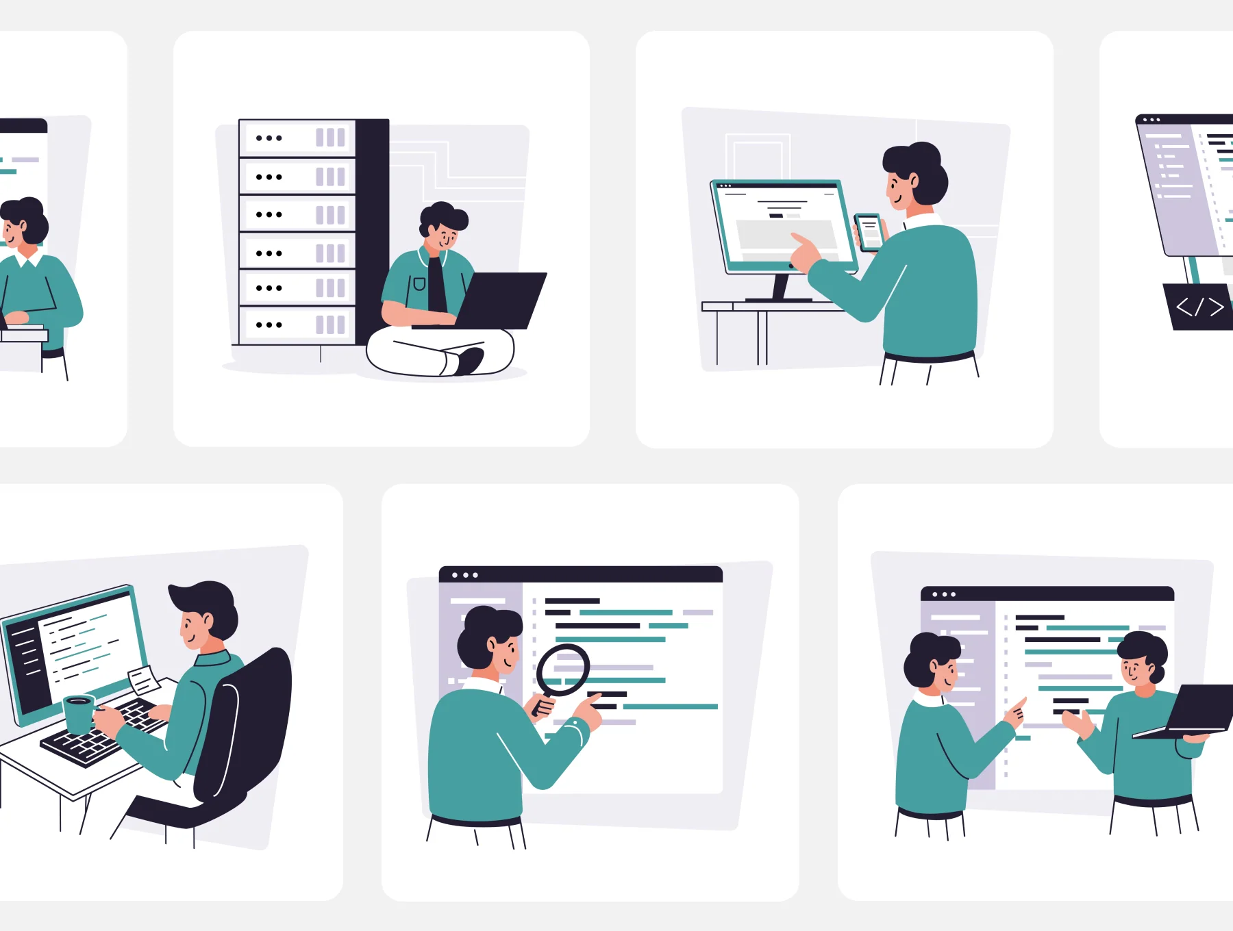 DevX - Website Development Illustrations 4