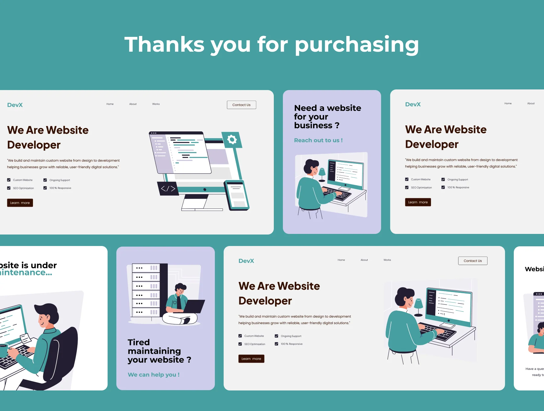 DevX - Website Development Illustrations 6