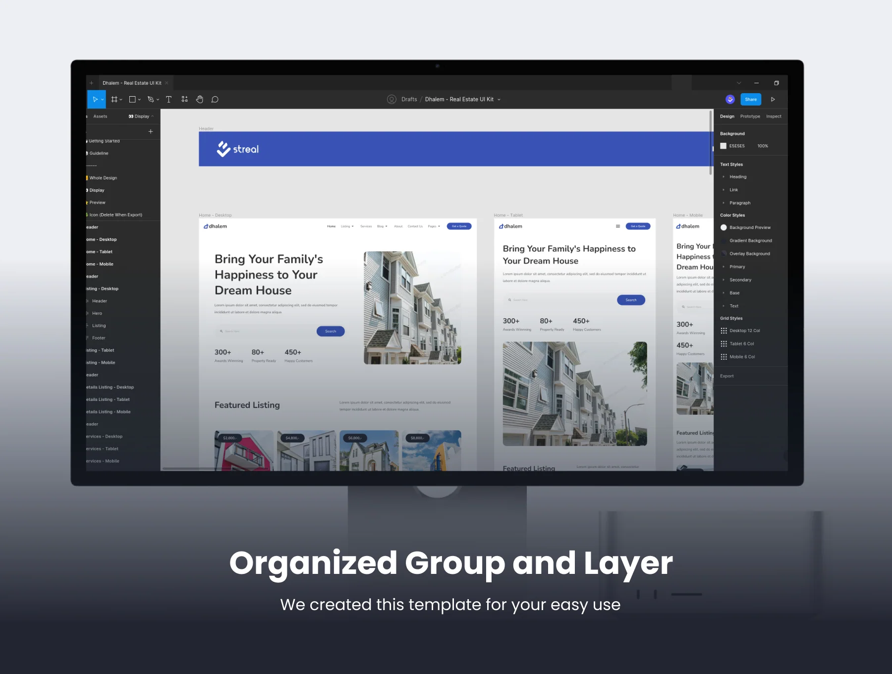 Dhalem Real Estate Website UI Kit 4