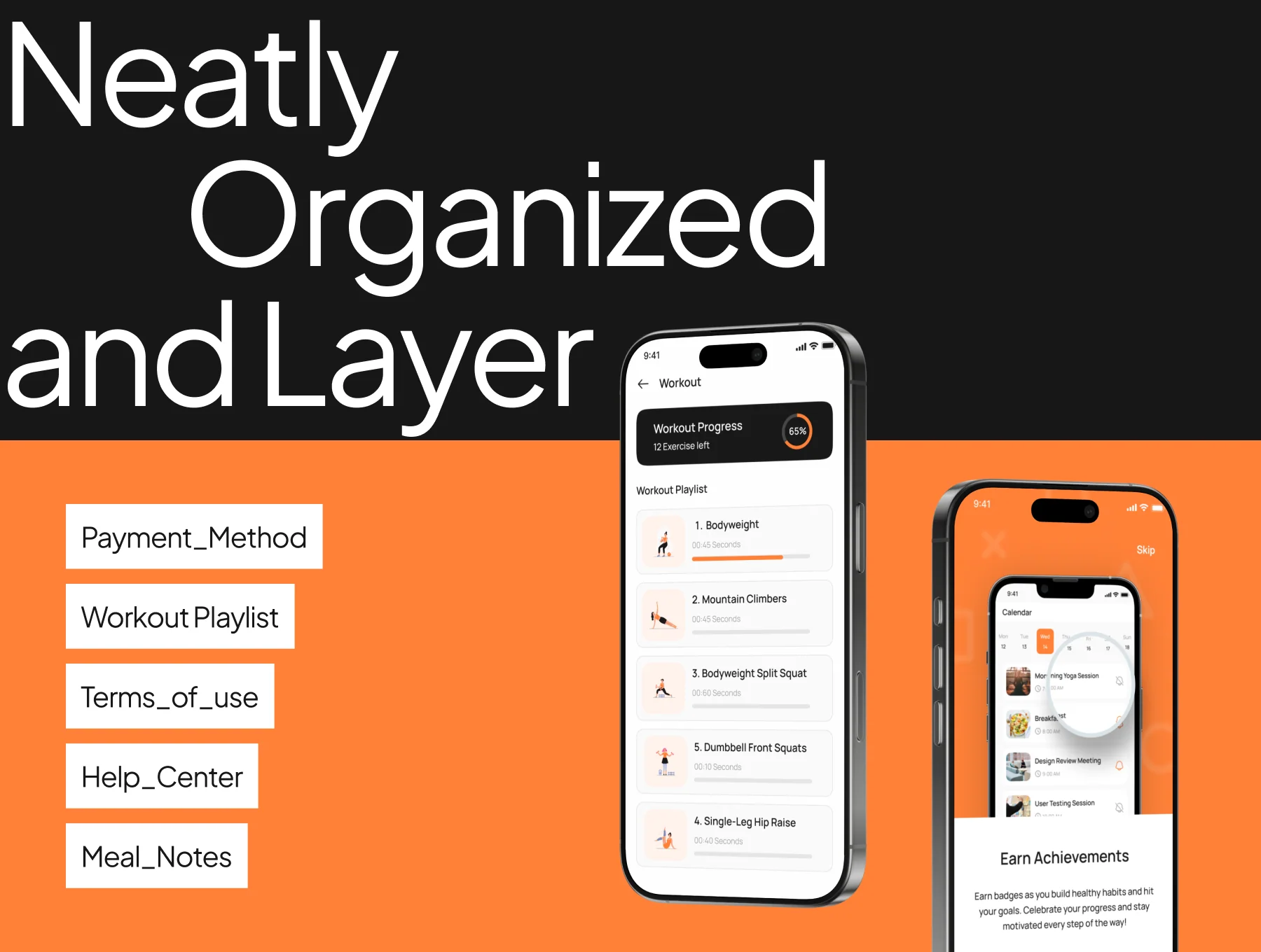 Diet Tracker App UI Kit 3