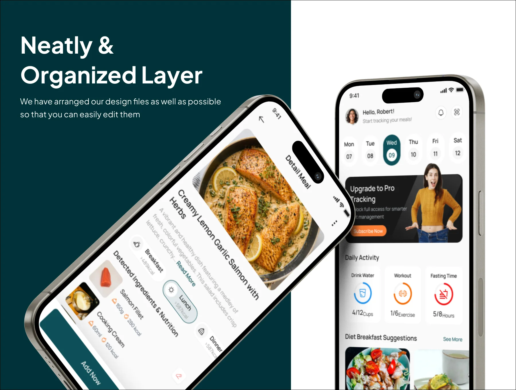 Dietify - Diet Tracker Premium UI KIts App 3