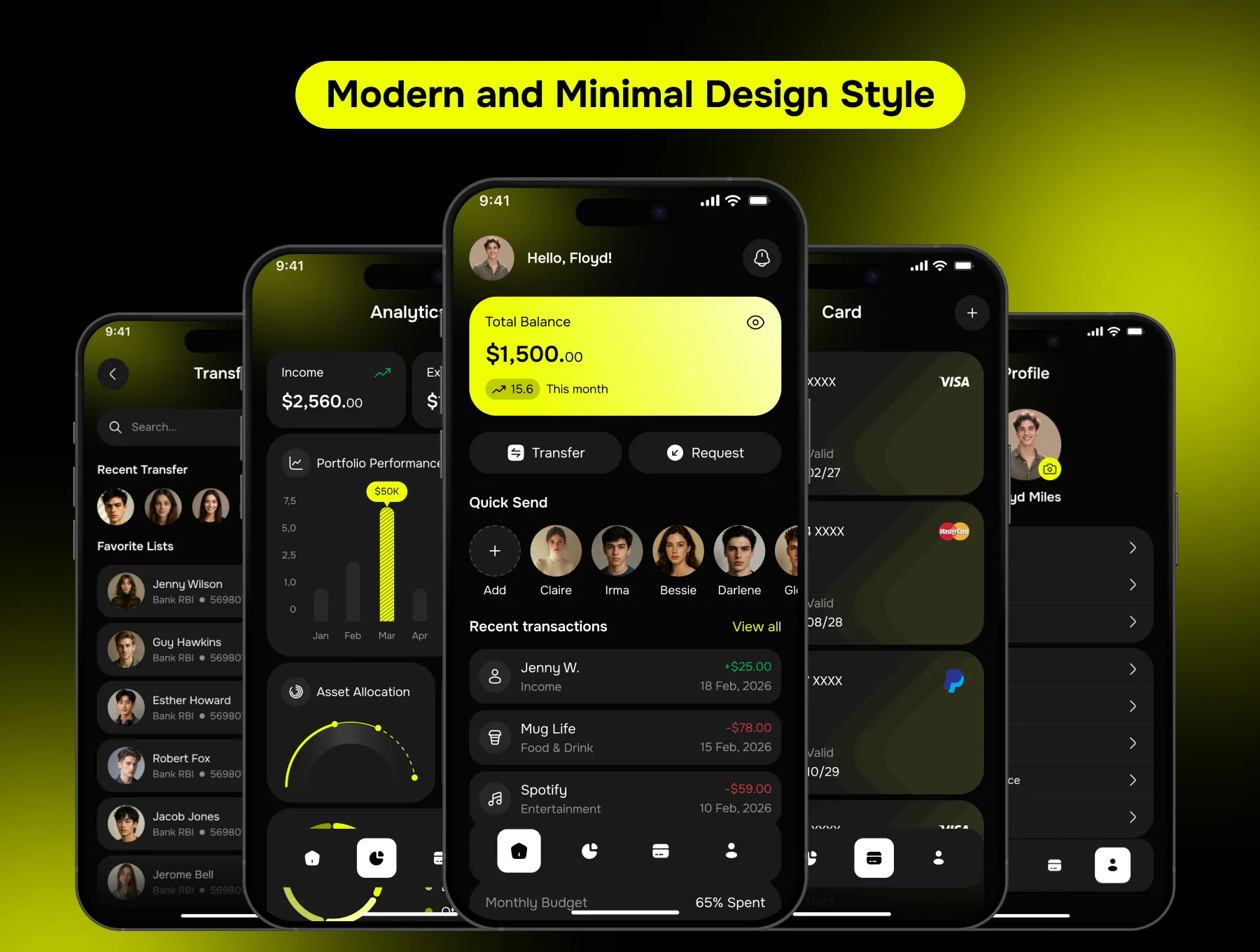 Digi Banking – Mobile App UI Kit 3