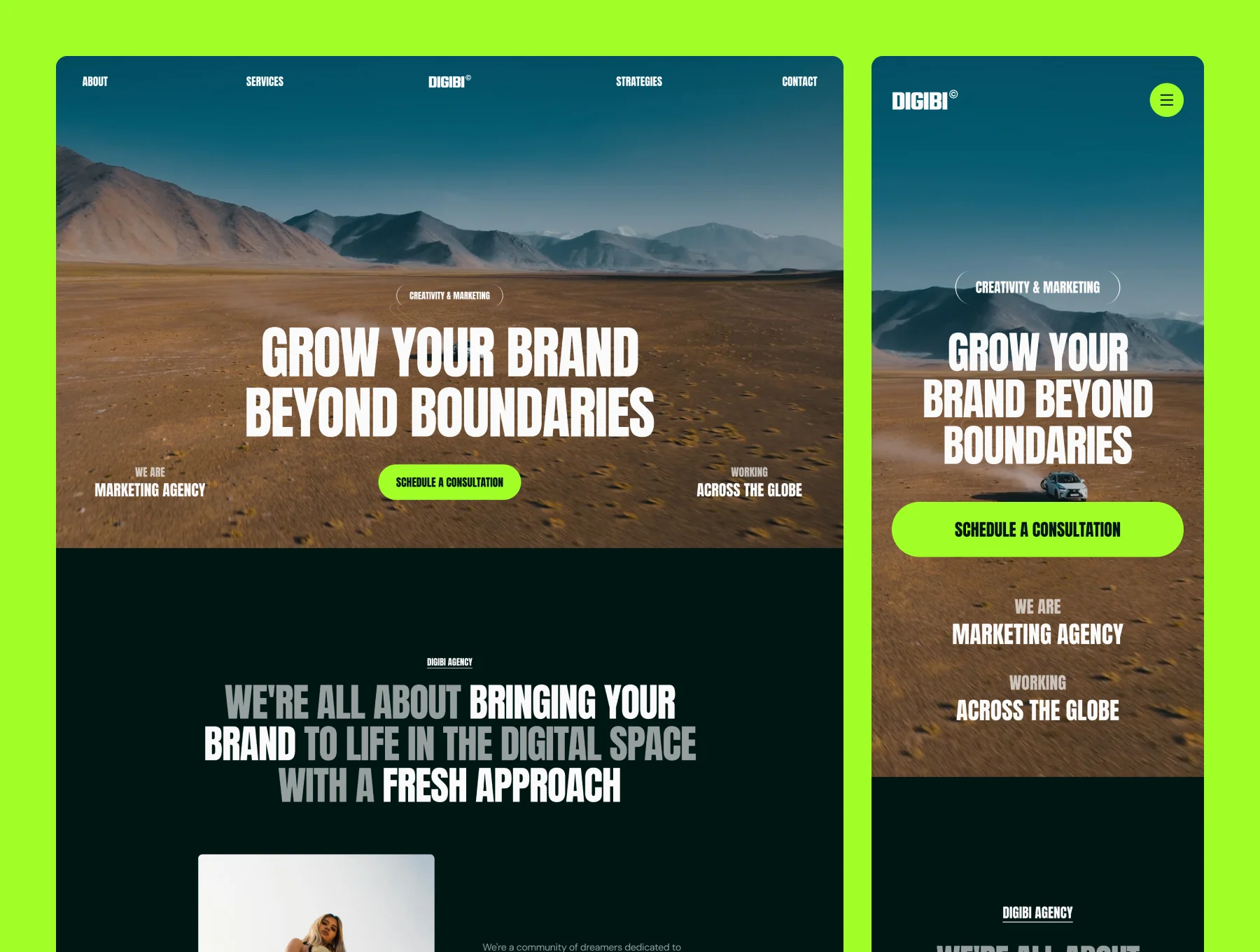 DIGIBI — Marketing Agency Landing Page 3
