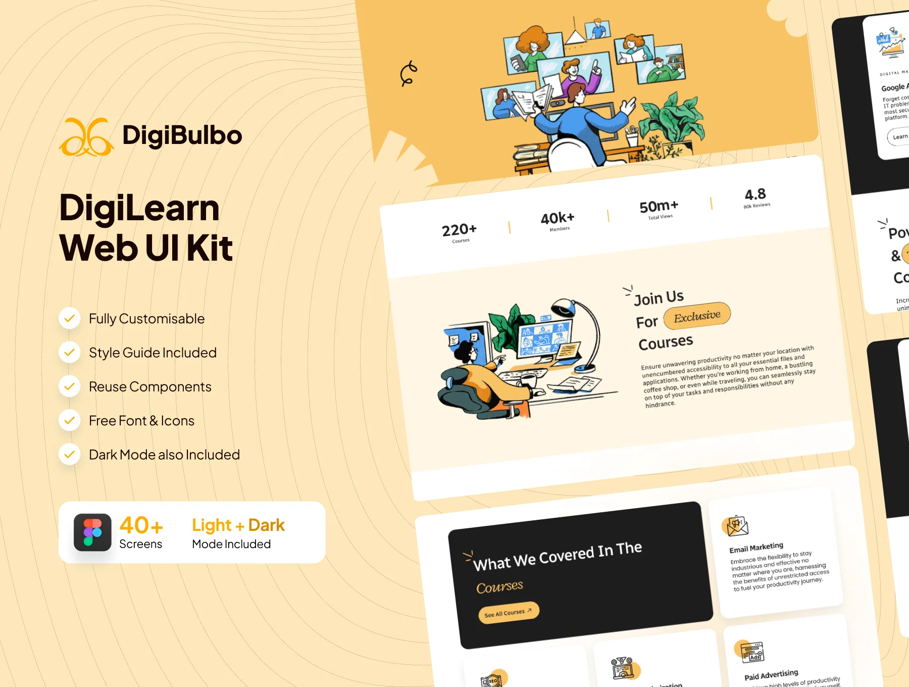 DigiLearn - Web Responsive UI Kit