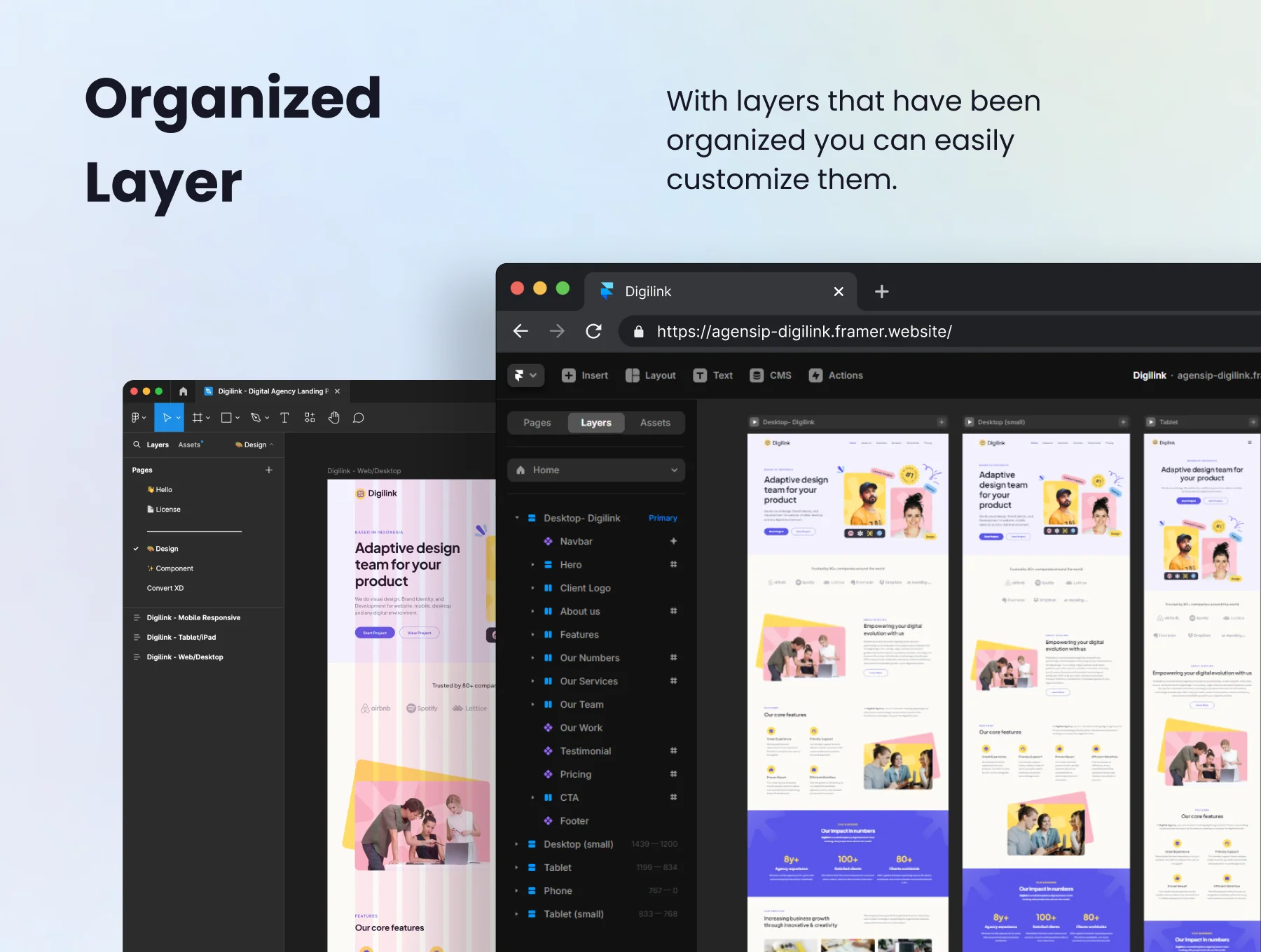 Digilink 2.0 - Digital Agency Landing Page Template 4