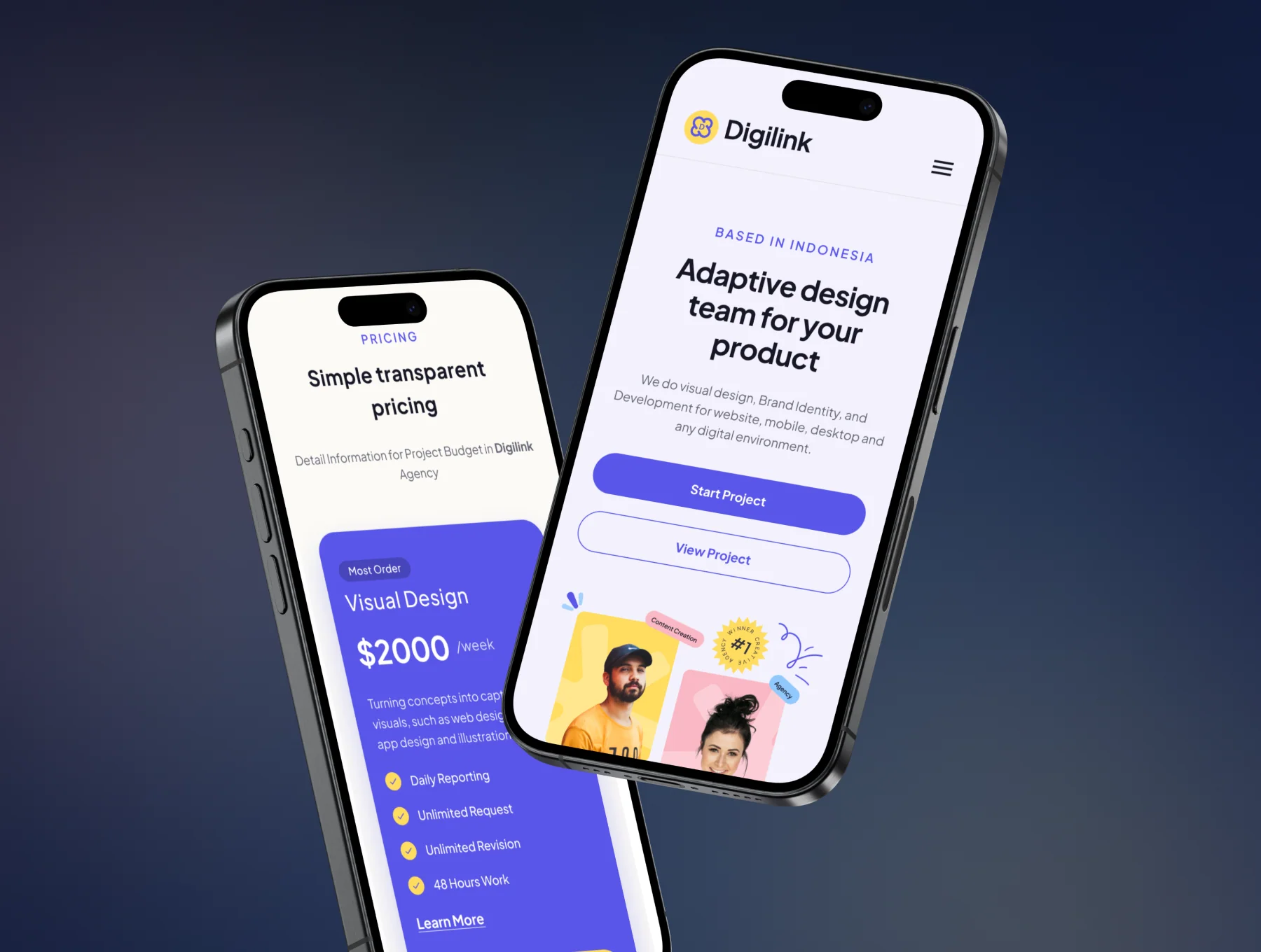 Digilink 2.0 - Digital Agency Landing Page Template 8