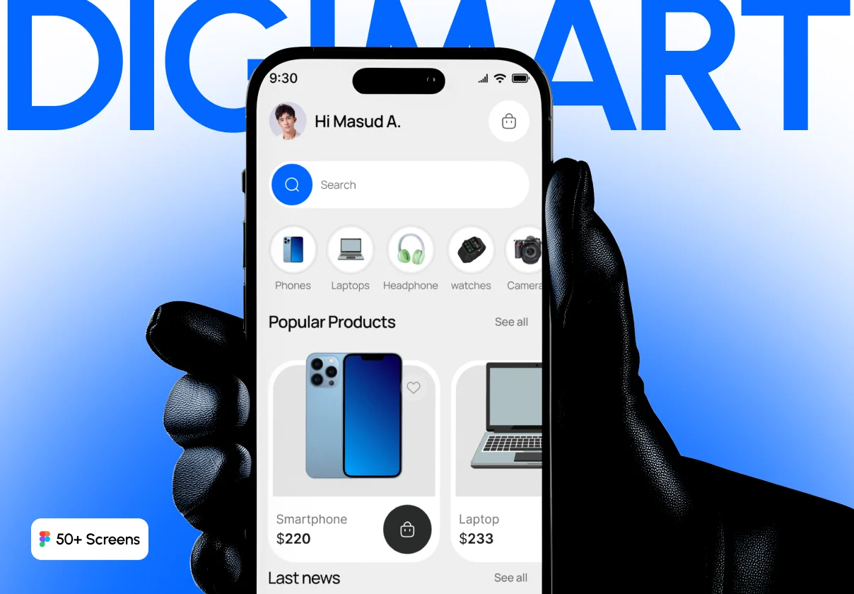 DigiMart – Electronics E-Commerce Mobile App