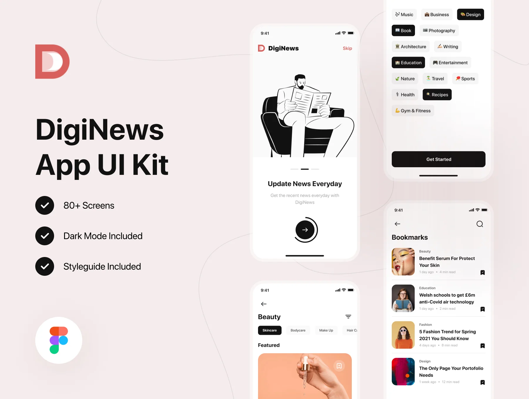 DigiNews - News App UI Kit
