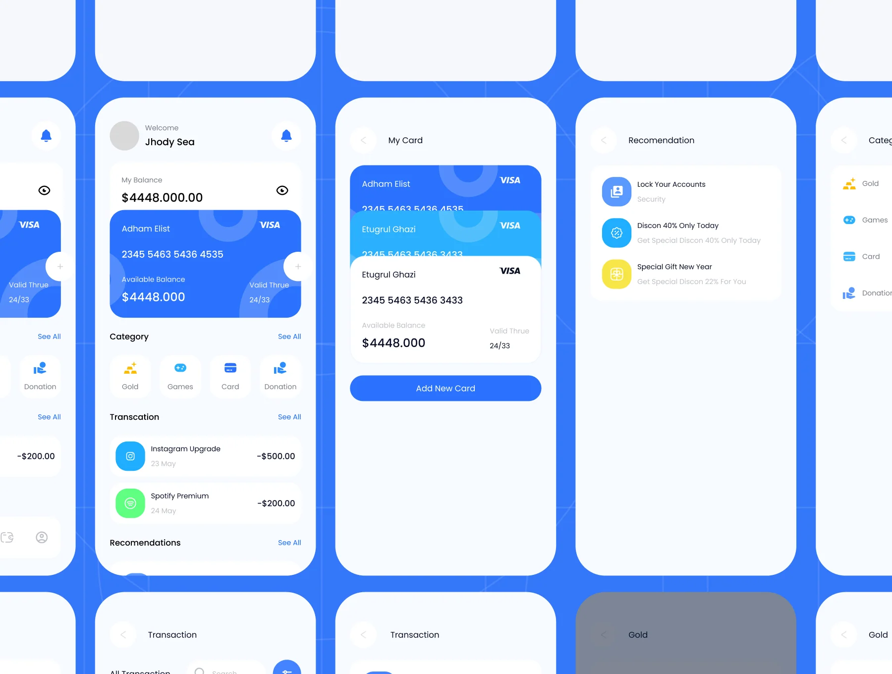 Digipay- Digital Payment & Wallet App UI Kit