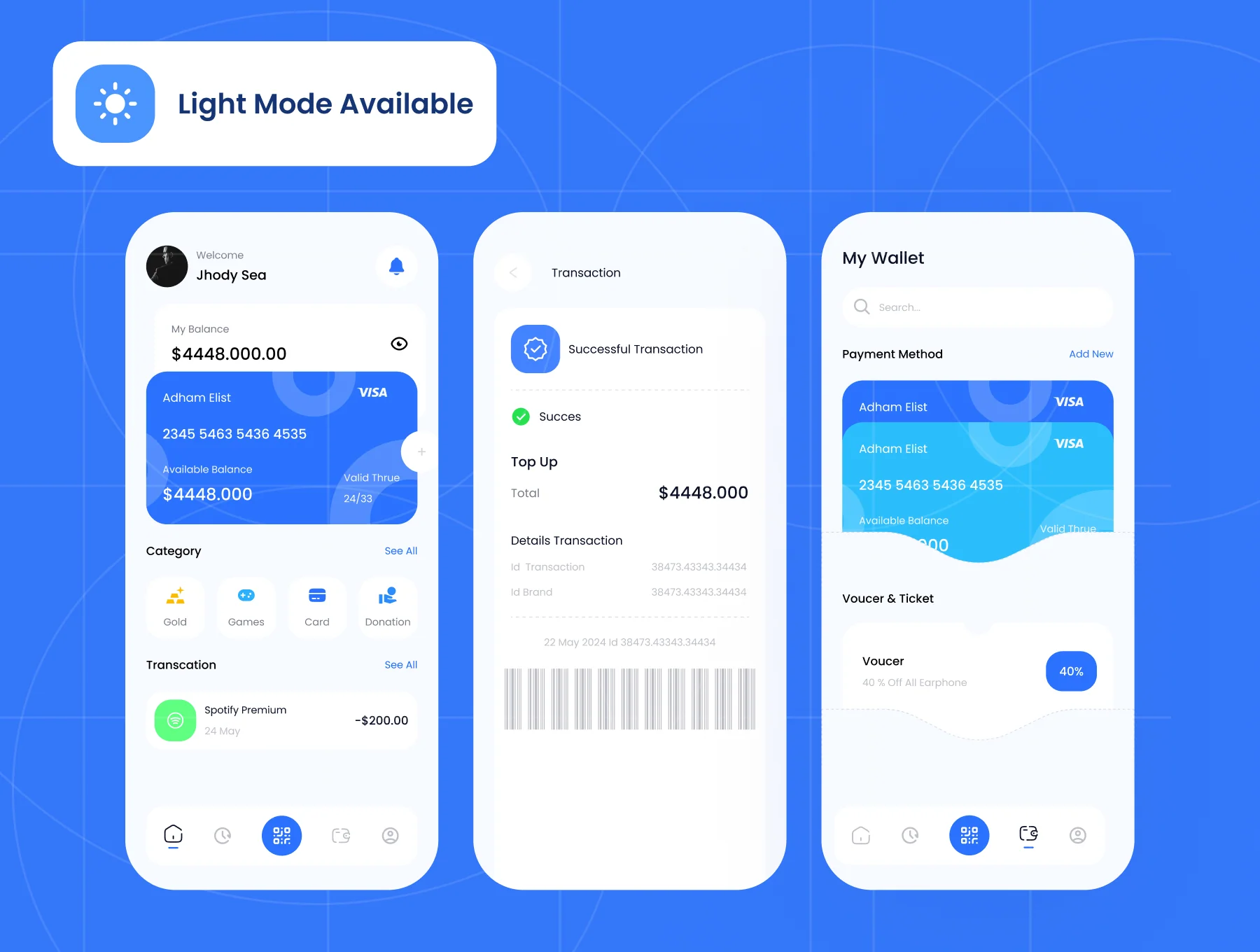 Digipay-  Digital Payment & Wallet App UI Kit 3