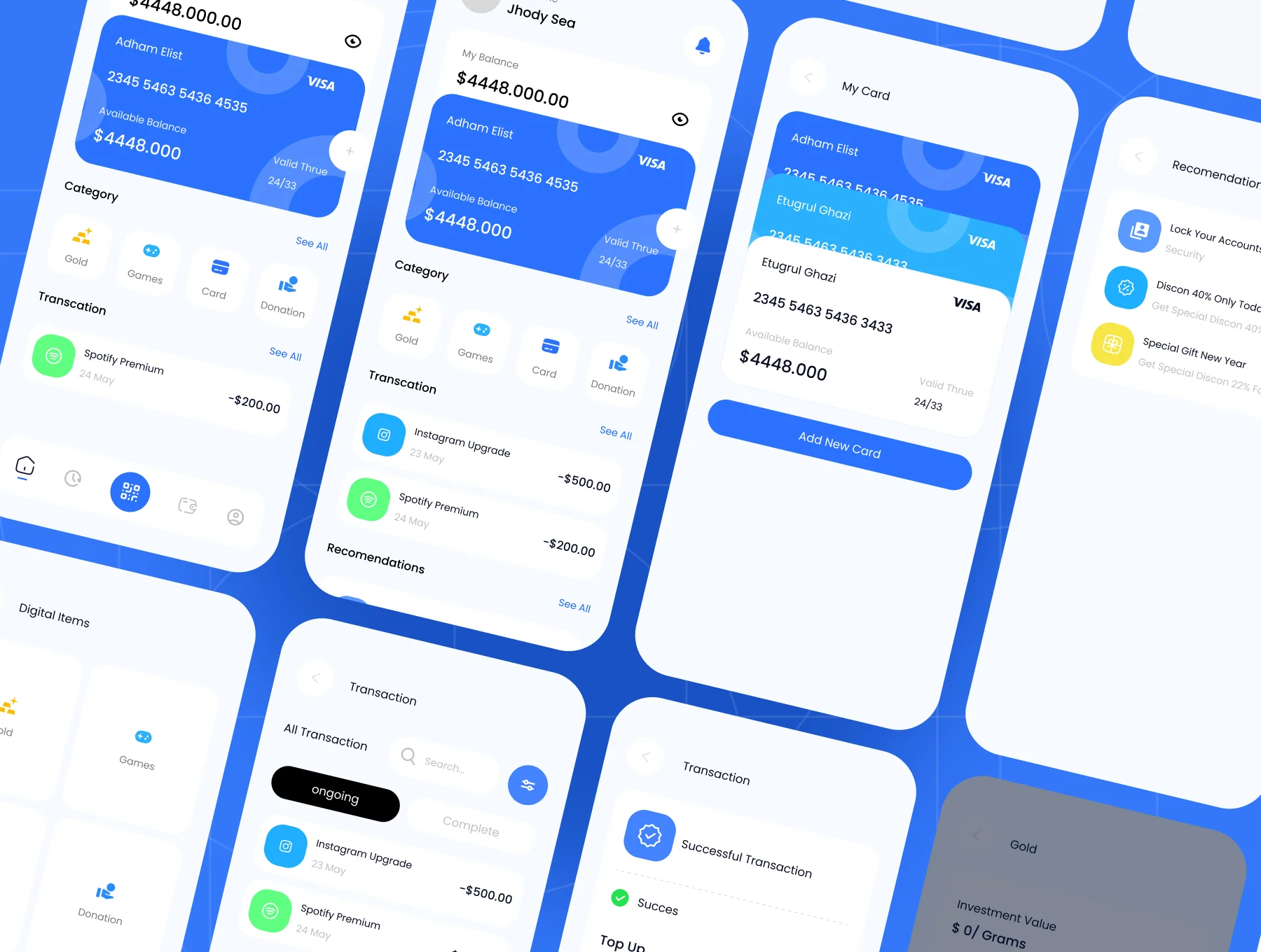 Digipay-  Digital Payment & Wallet App UI Kit 5