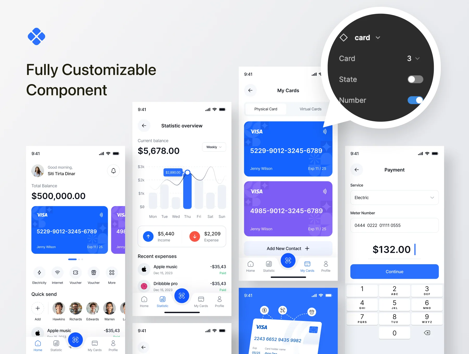 Digipay Digital Wallet Mobile App Ui kit 3