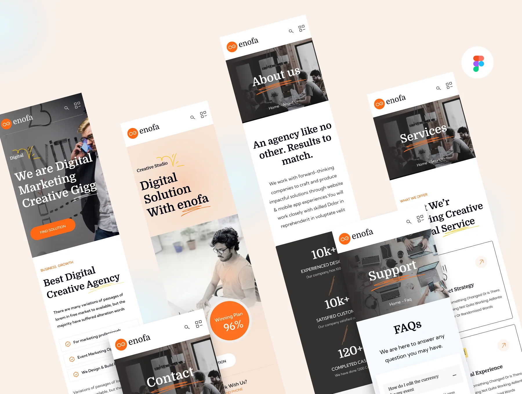 Digital Agency Figma UI Kit 3