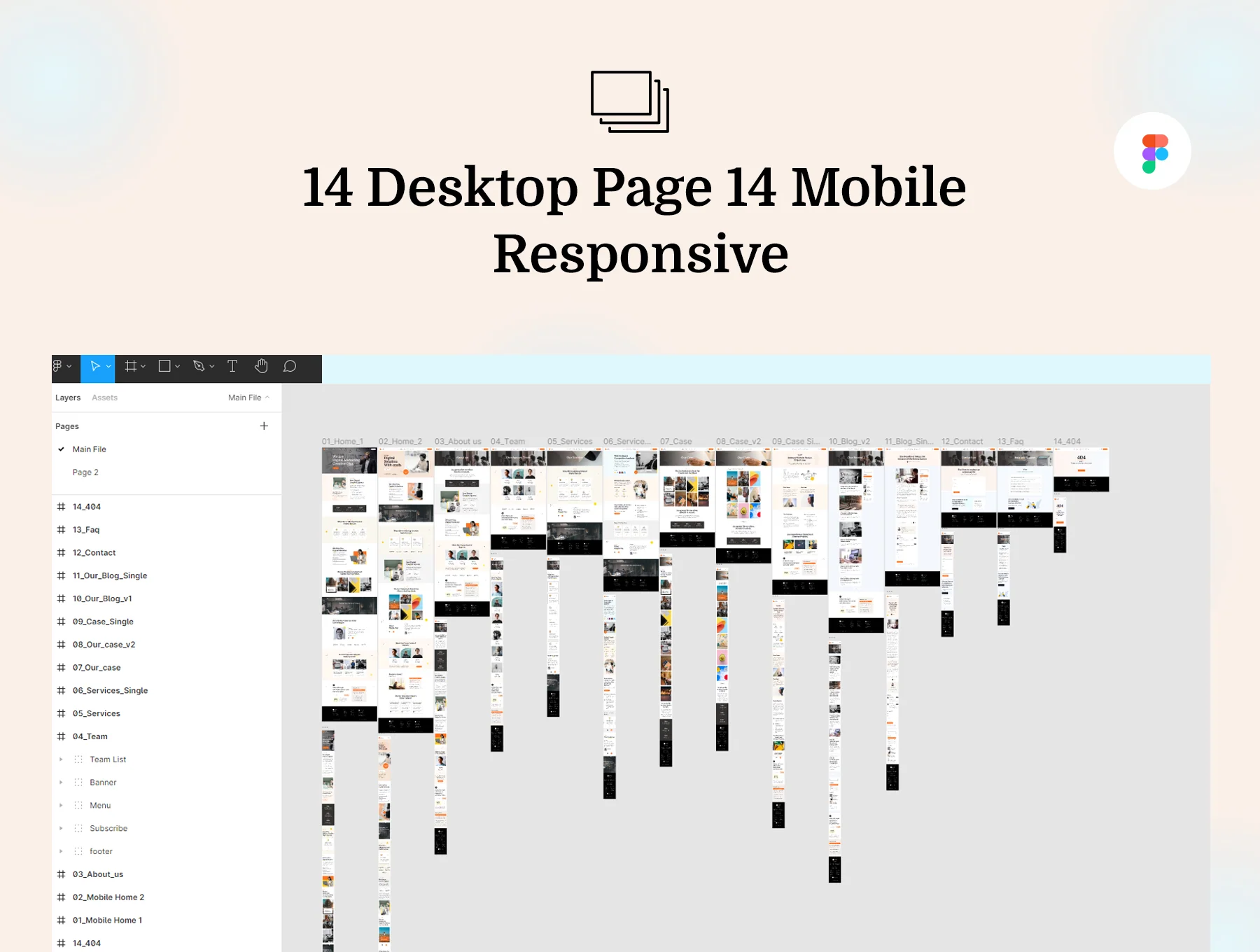 Digital Agency Figma UI Kit 4