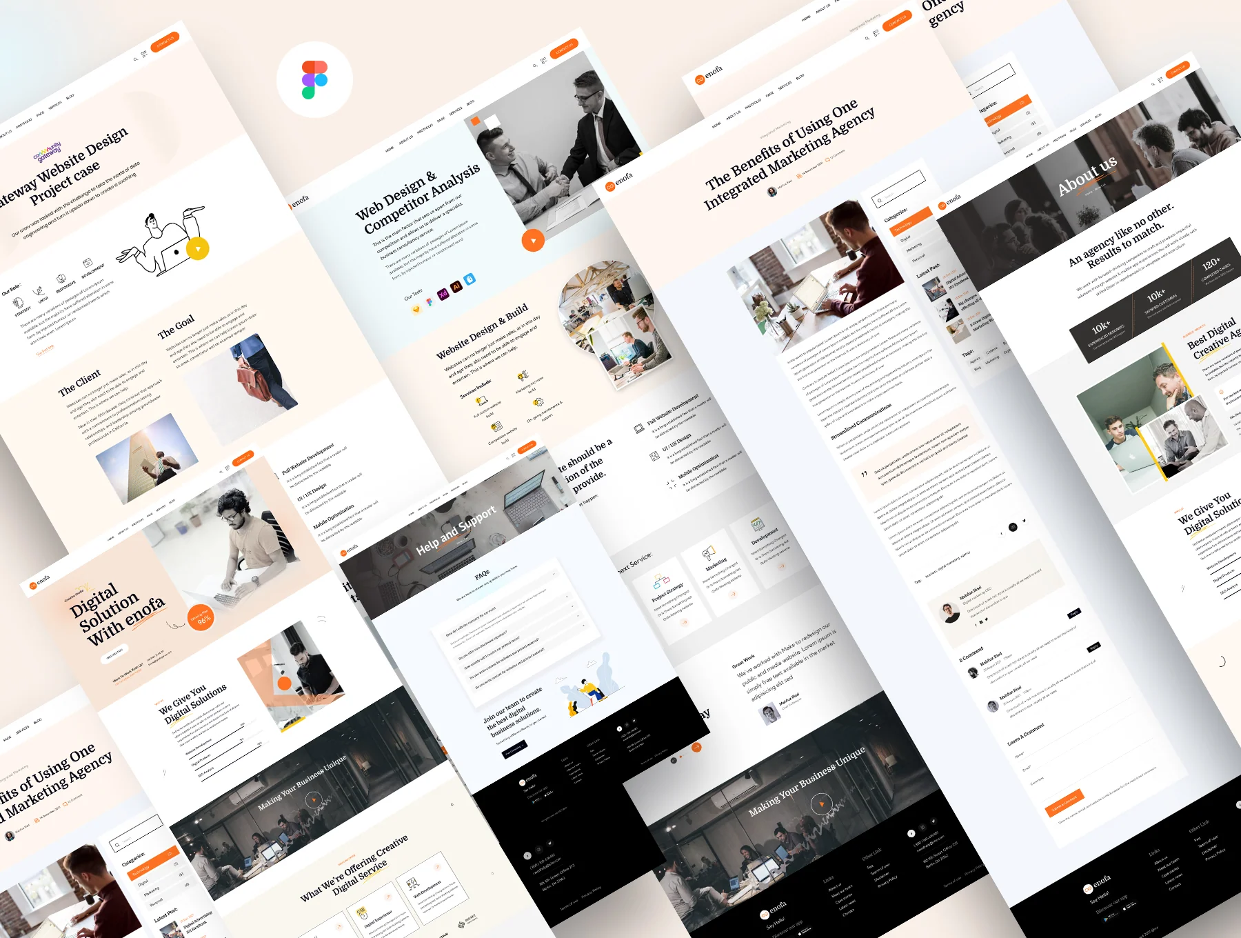 Digital Agency Figma UI Kit 7