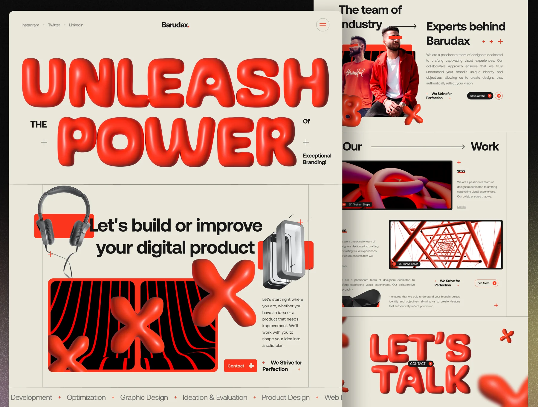 Digital Agency - Landing Page