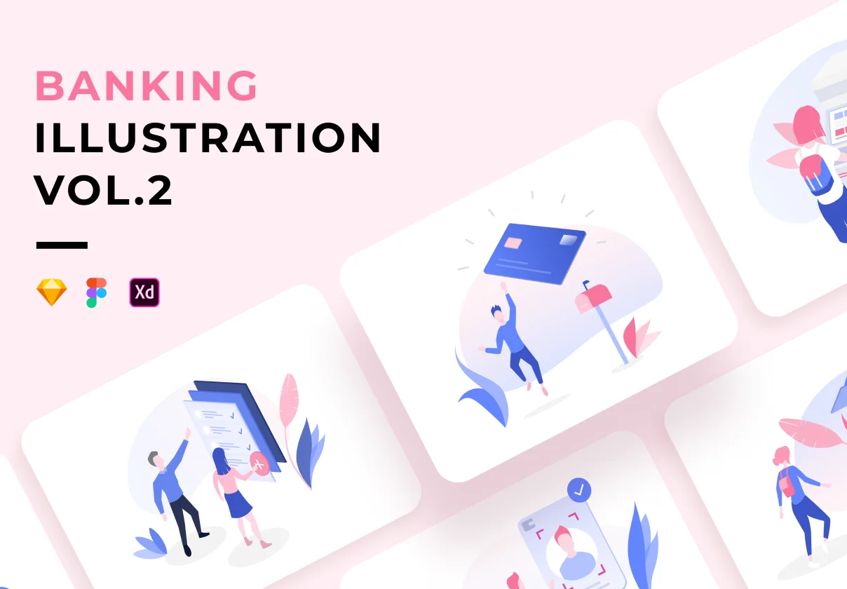 Banking Illustration Vol. 2
