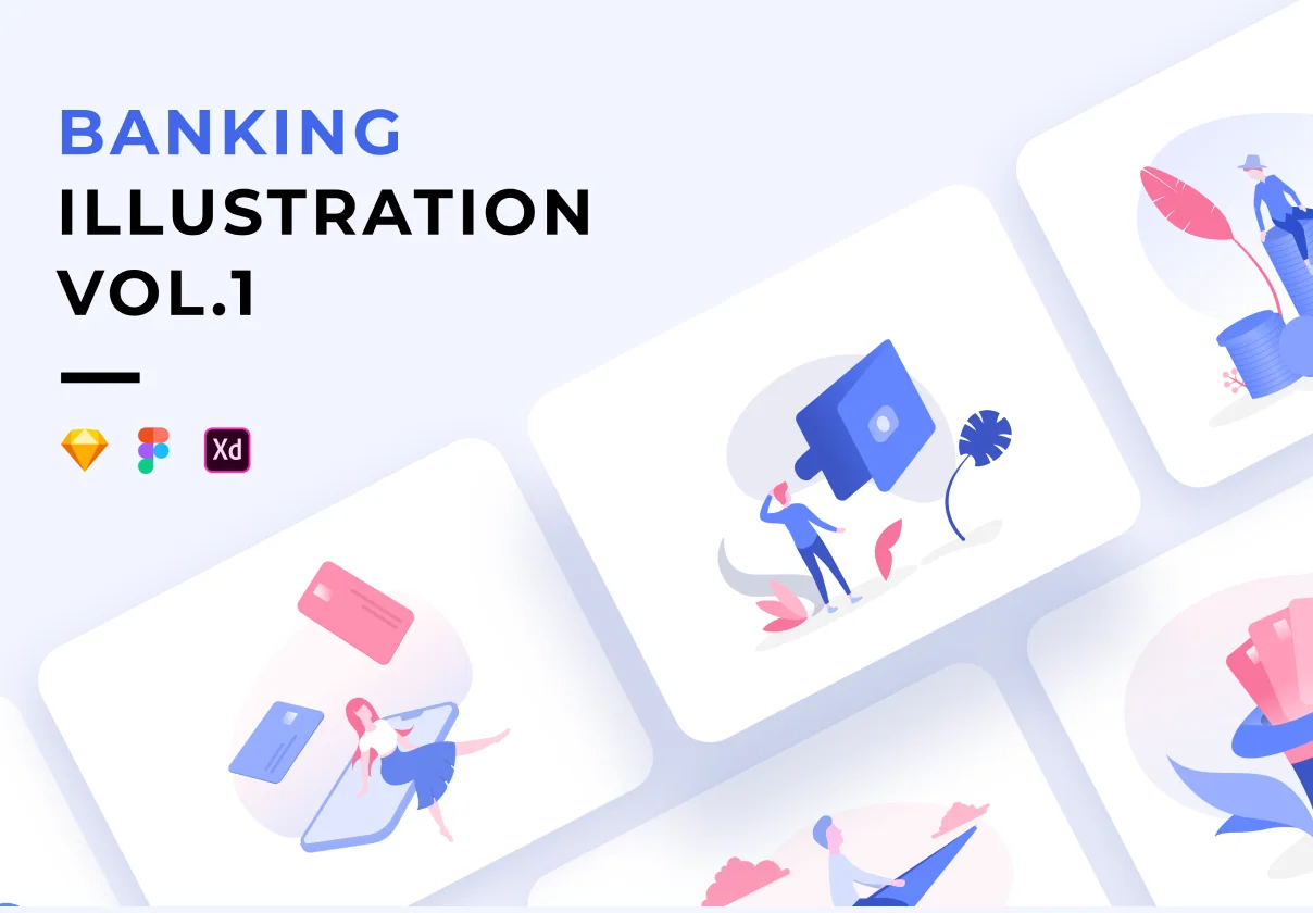 Banking Illustration Vol. 1