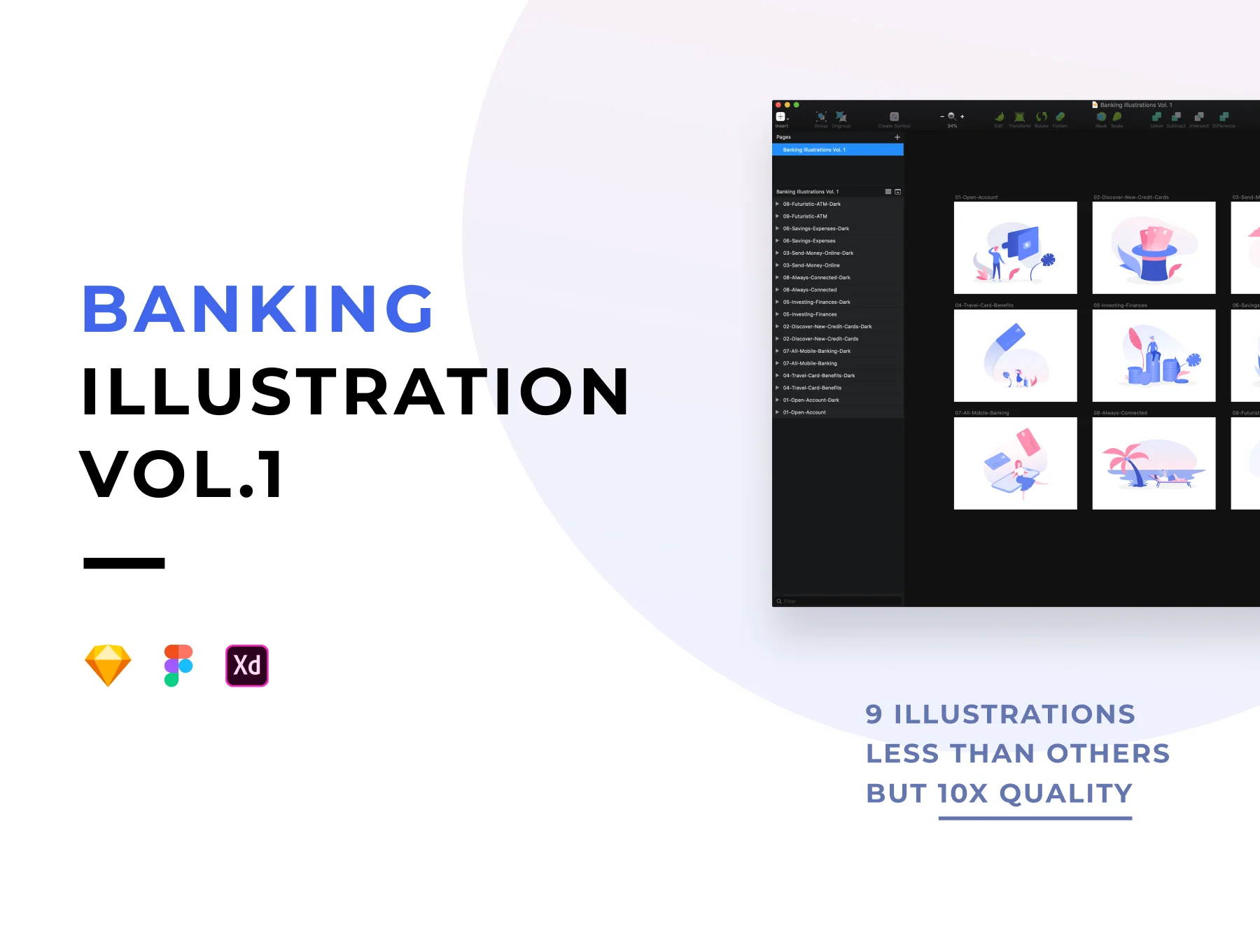 Banking Illustration Vol. 1