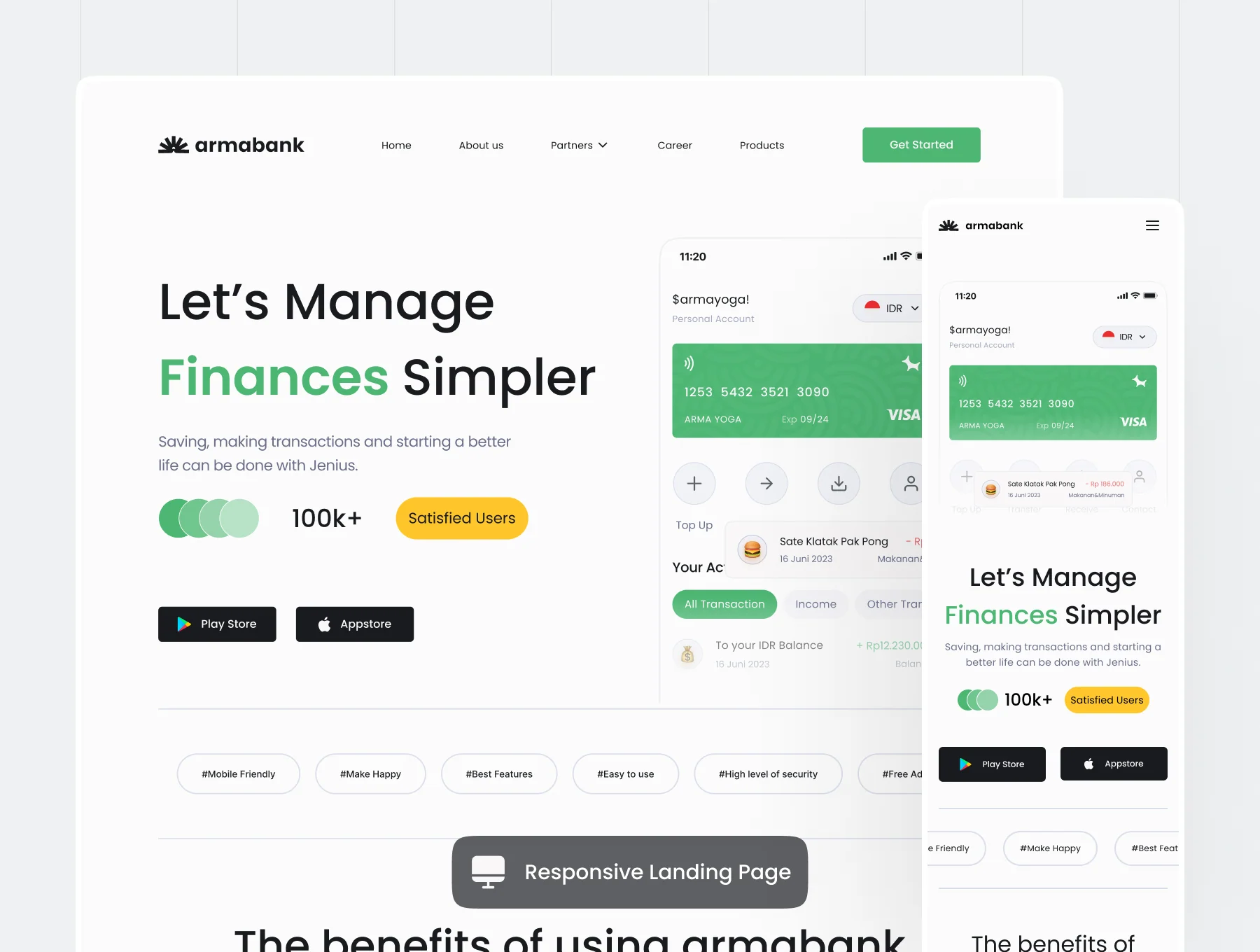 Digital Bank UI KIT - ArmaBank 4