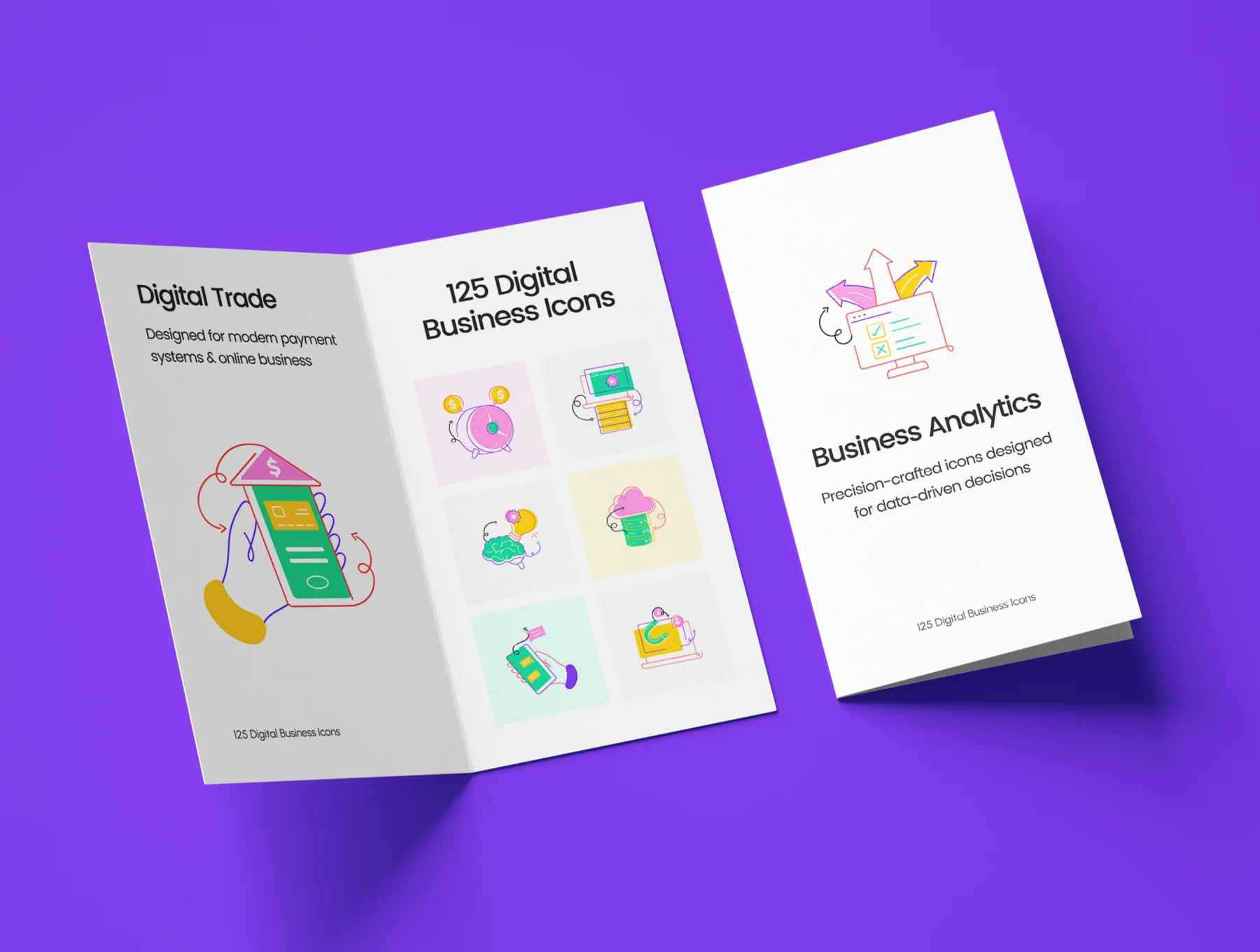 Digital Business Icons Bundle 8