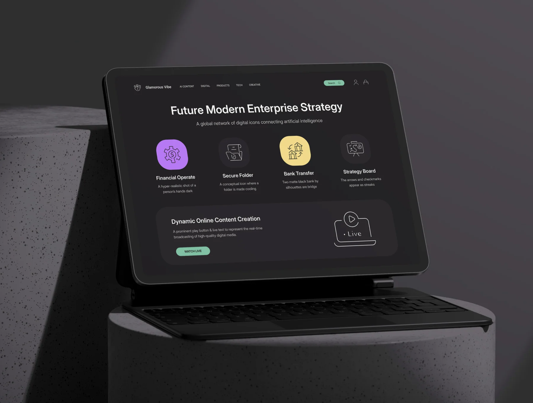 Digital Business Icons 4