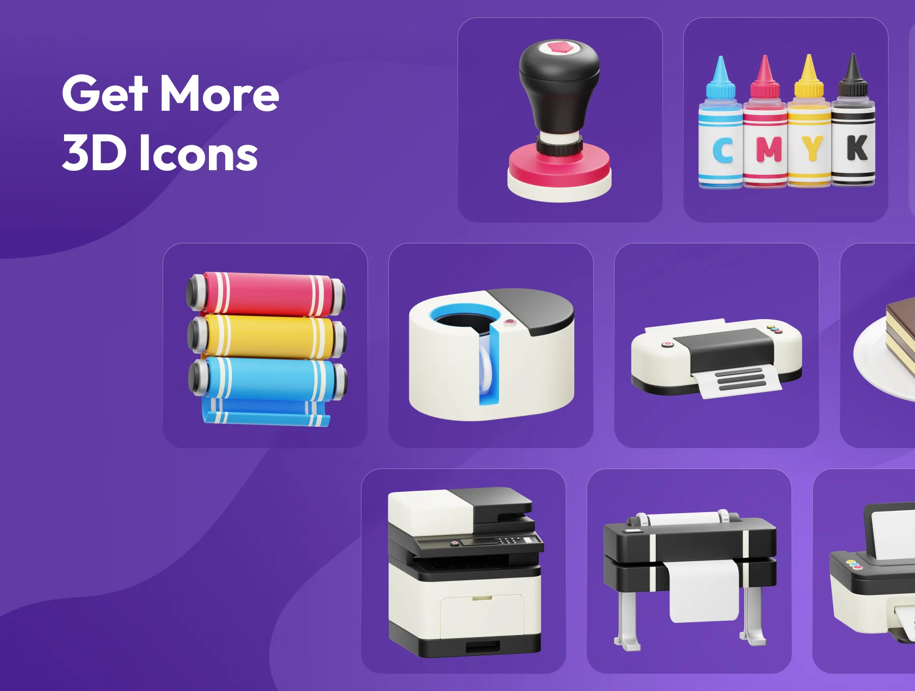 Digital Printing 3D Icon 5