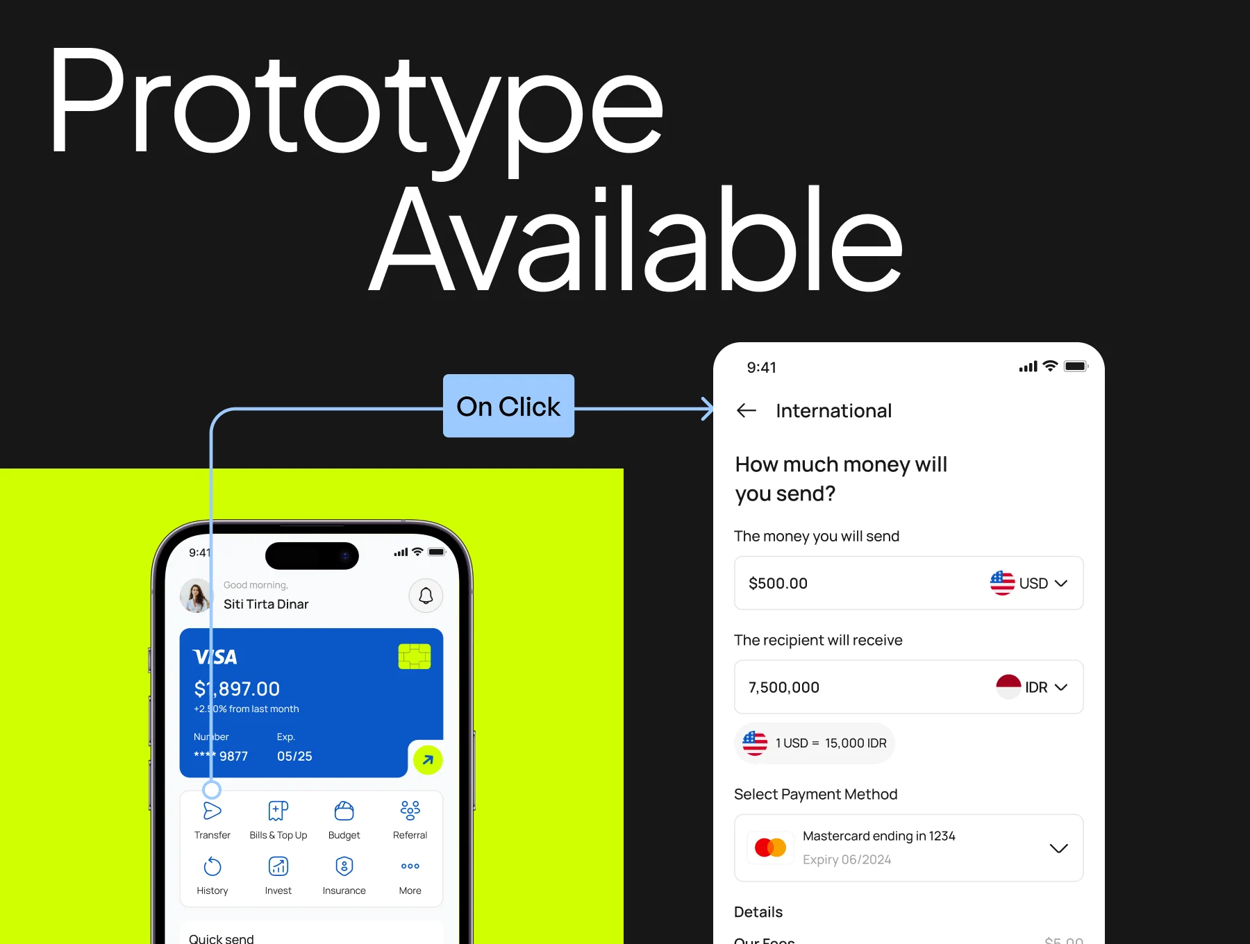 Digital Wallet  App UI Kit 6