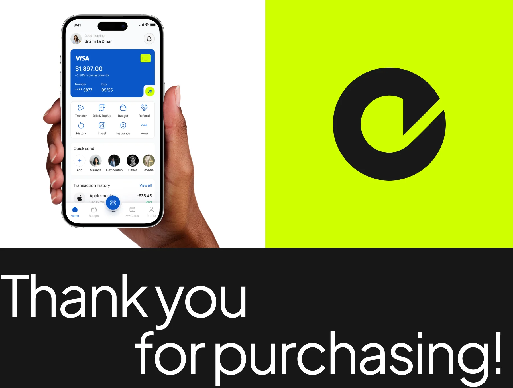 Digital Wallet  App UI Kit 8