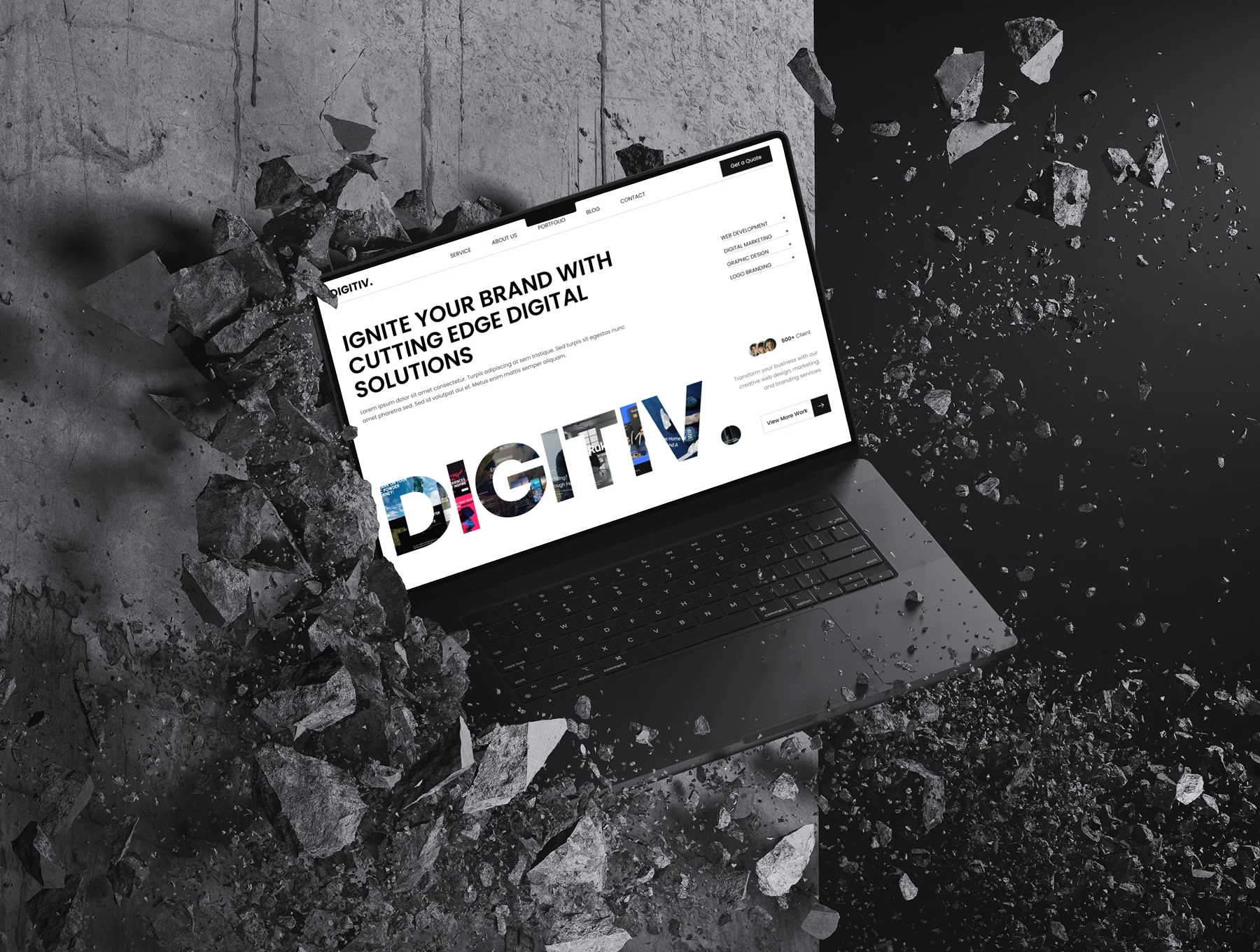 Digitiv - Digital Agency Website UI KIT 6