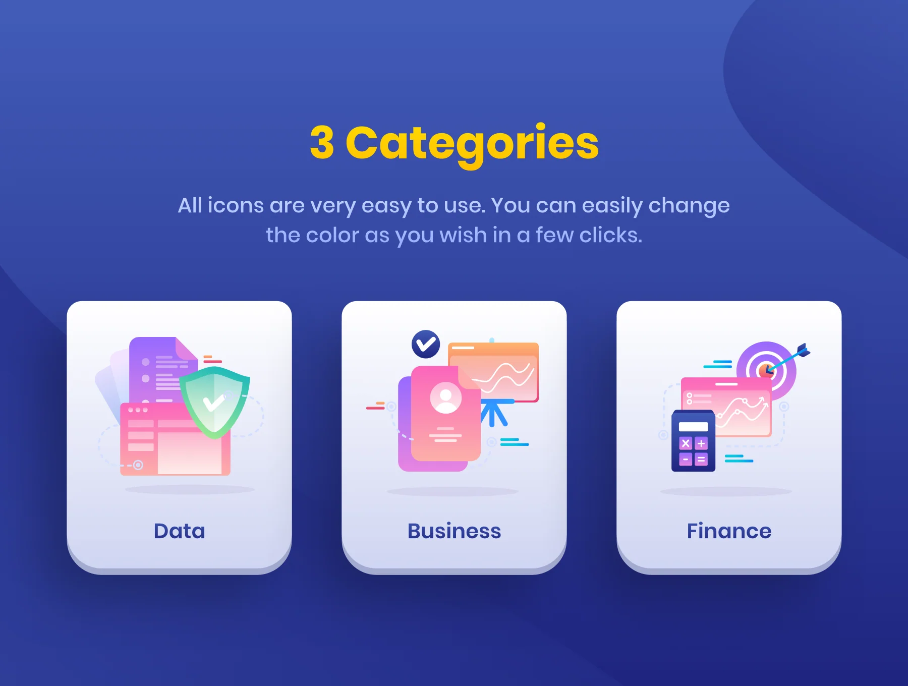 Dihital : Finance Business Data Illustration 3