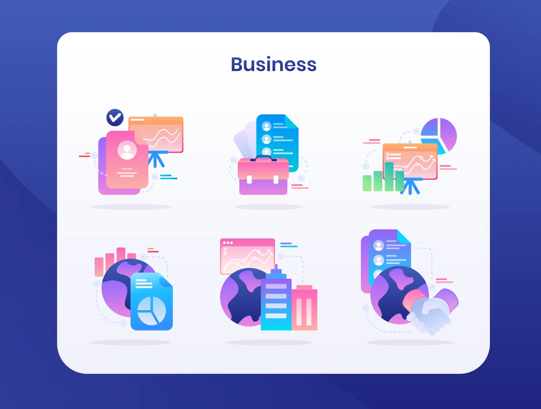 Dihital : Finance Business Data Illustration 5