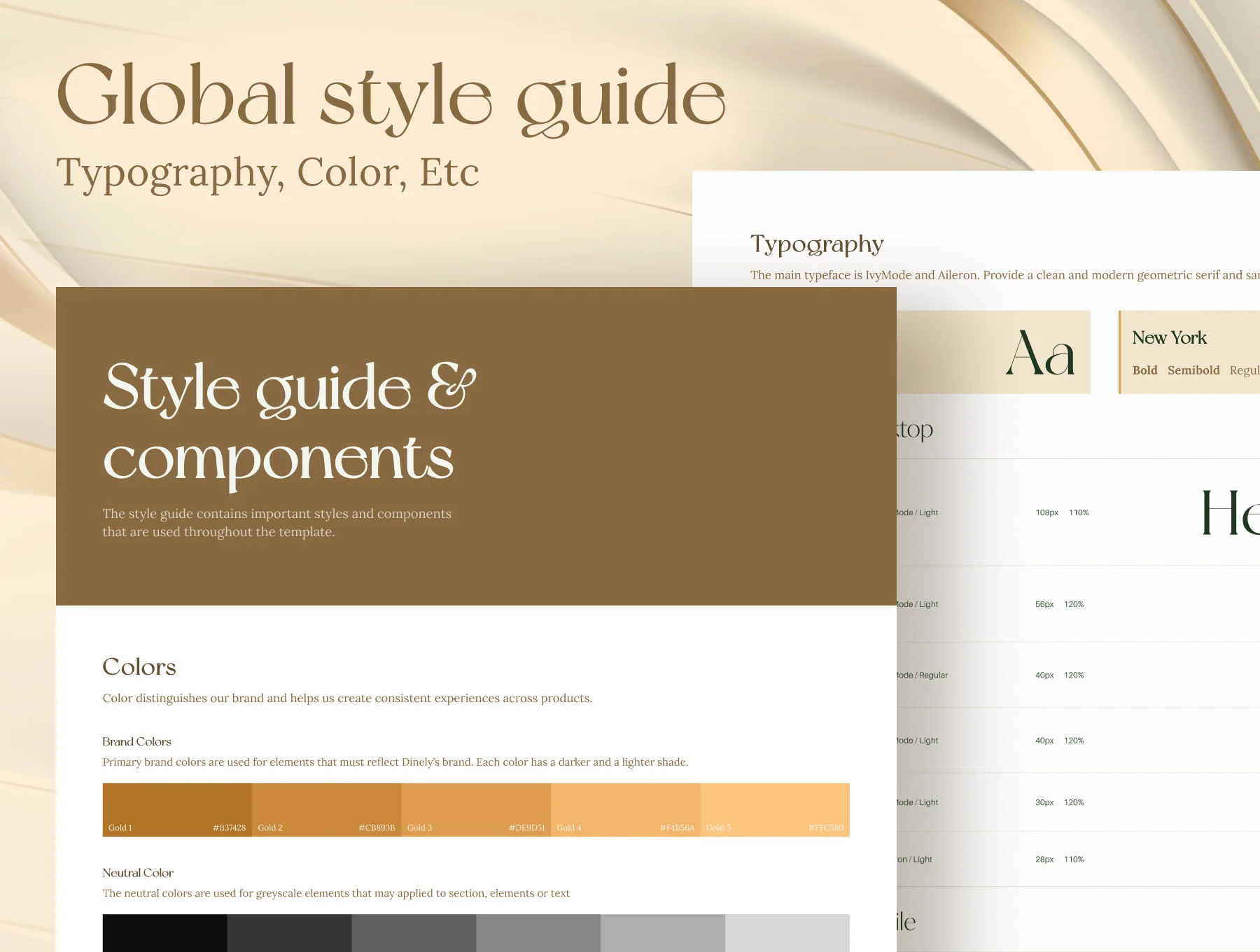 Dinely - Luxury Restaurant Website Template 6