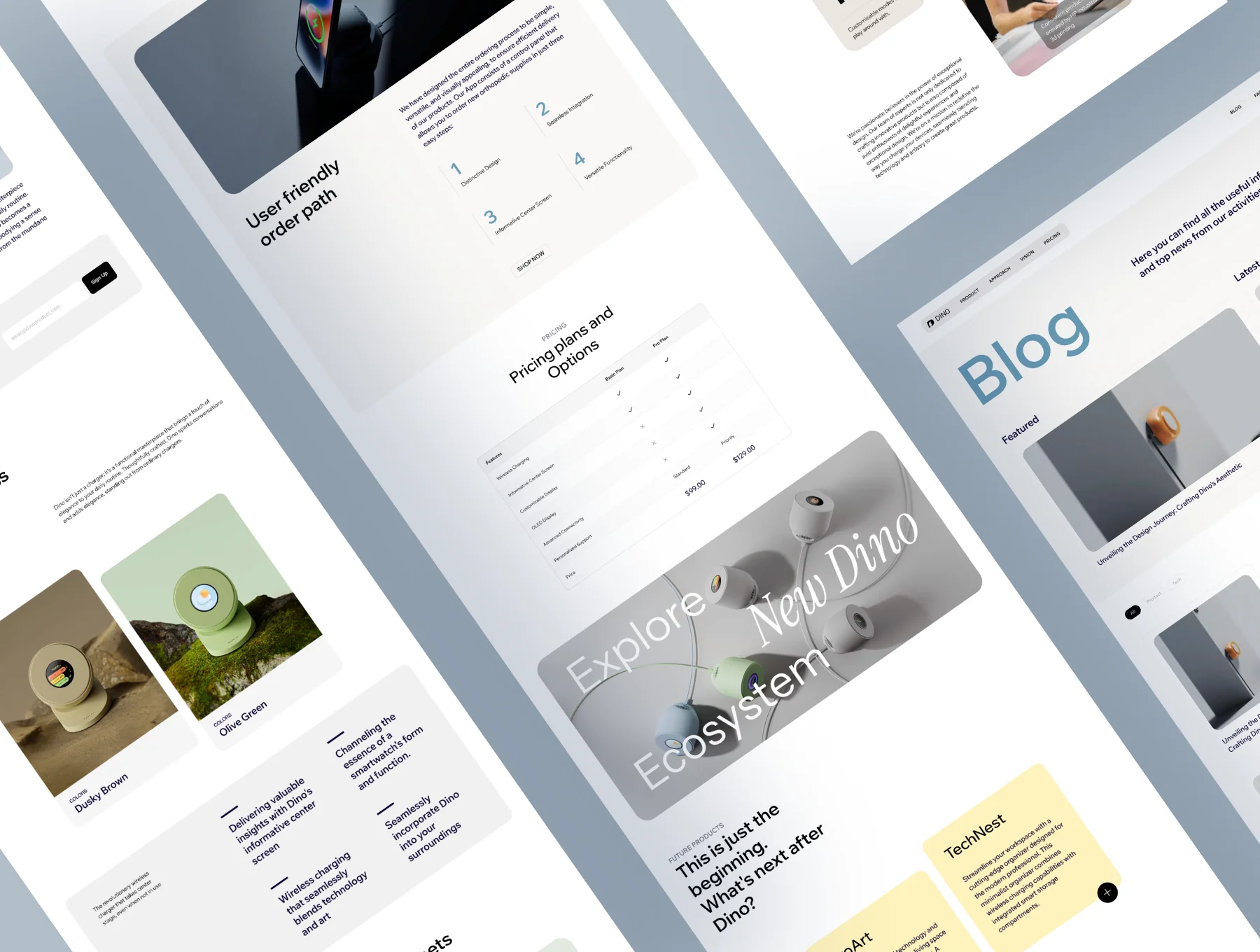 Dino - Product Landing Page 2