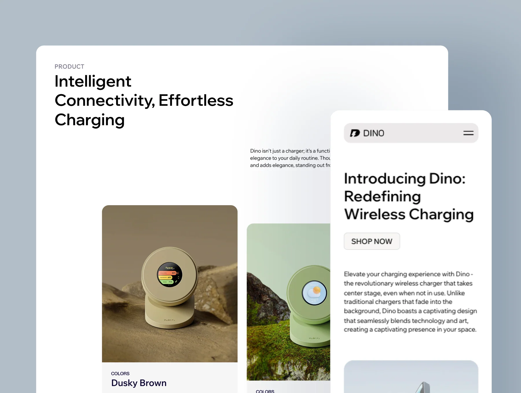 Dino - Product Landing Page 3