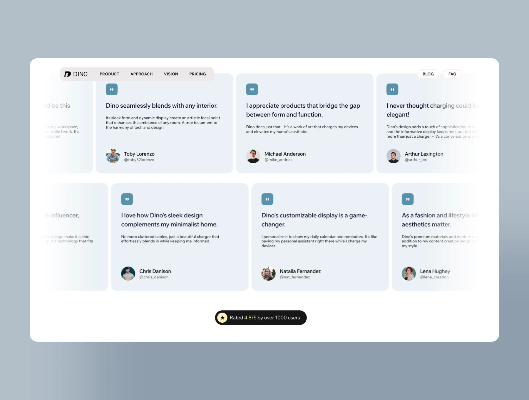 Dino - Product Landing Page 6