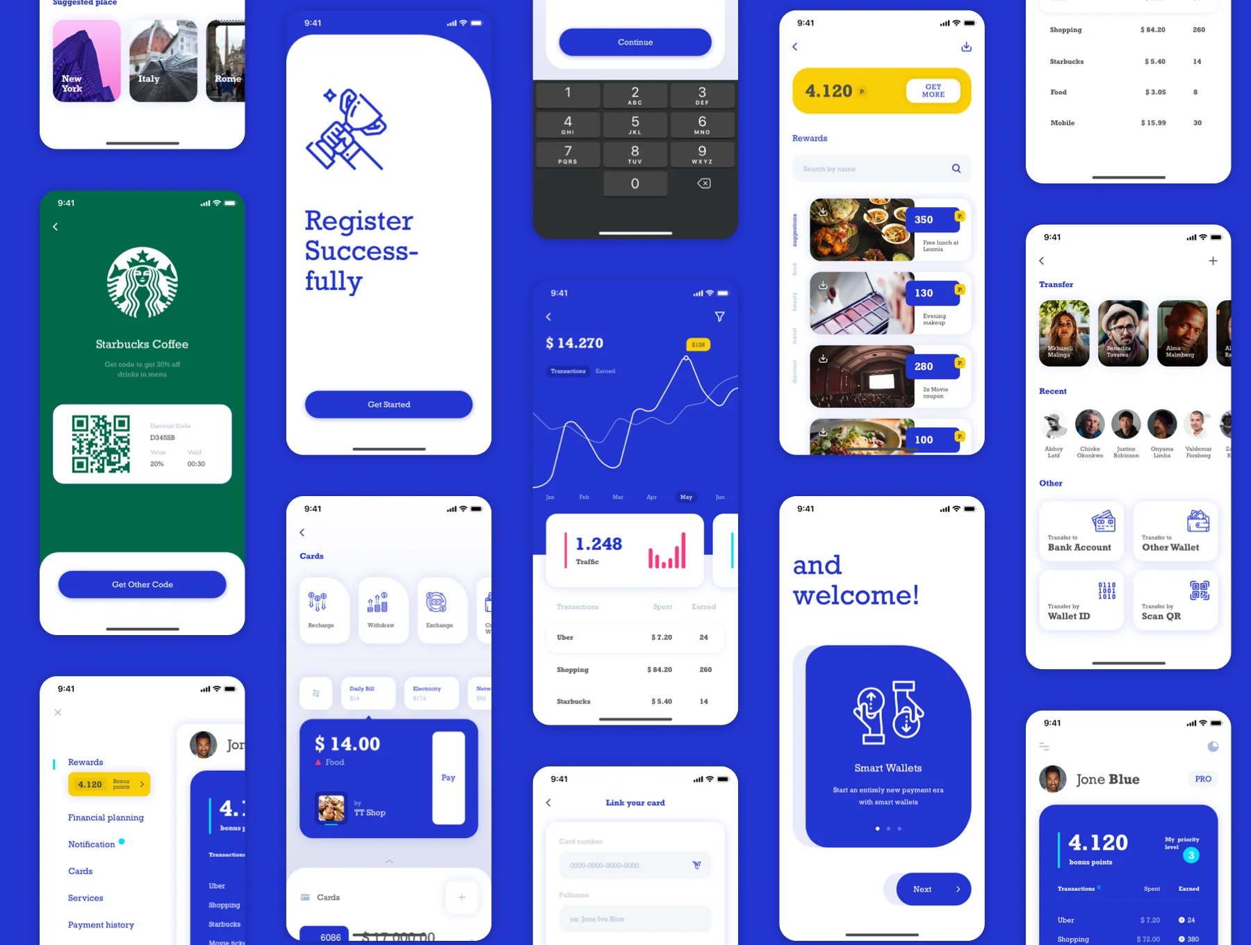 Dior - Wallet app UI Kit 7