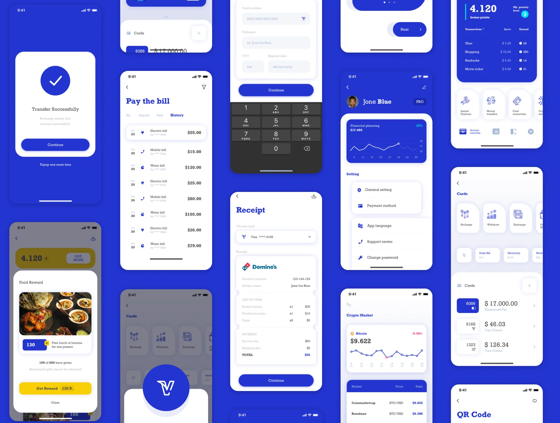Dior - Wallet app UI Kit 8