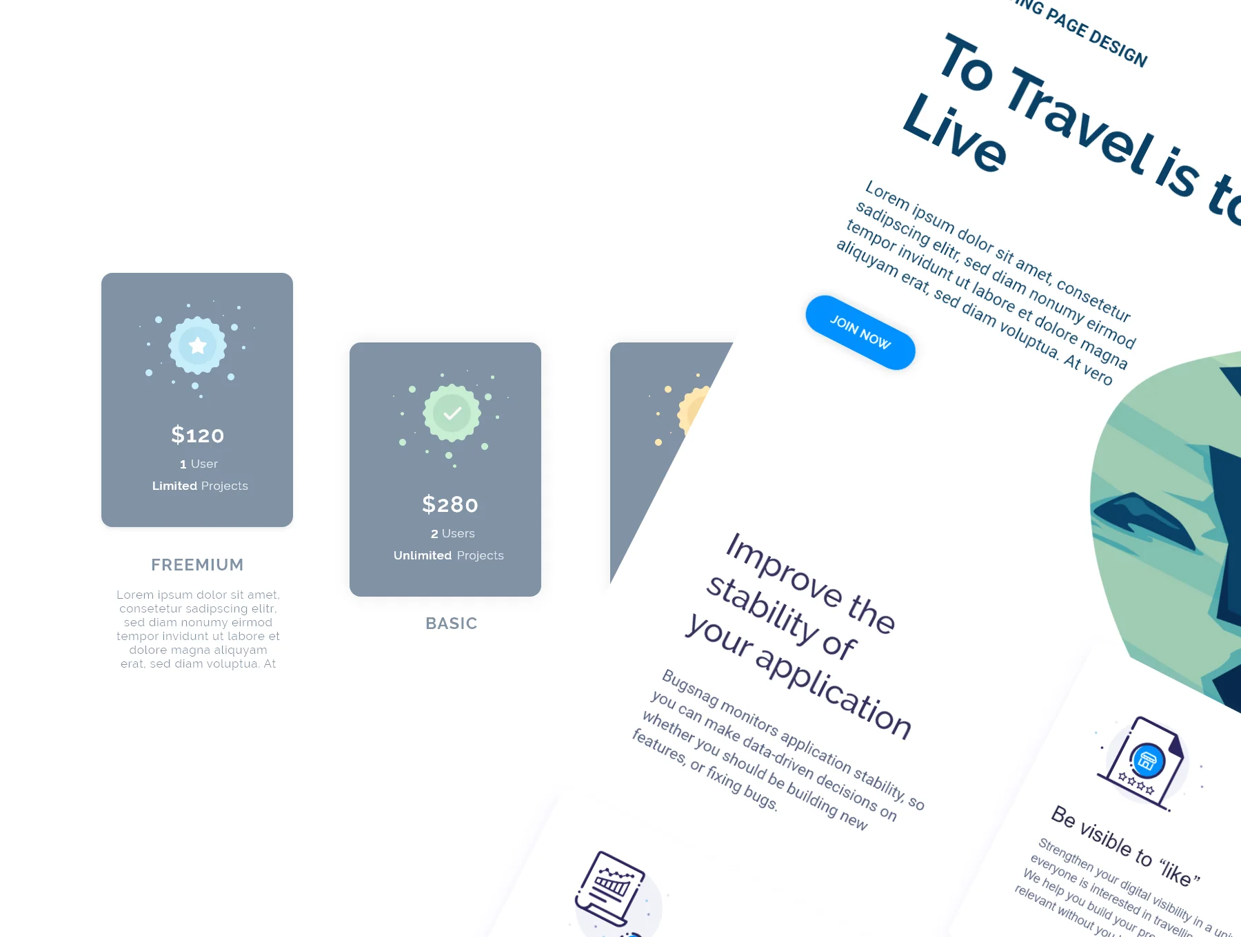 Dishum Web Landing Page UI