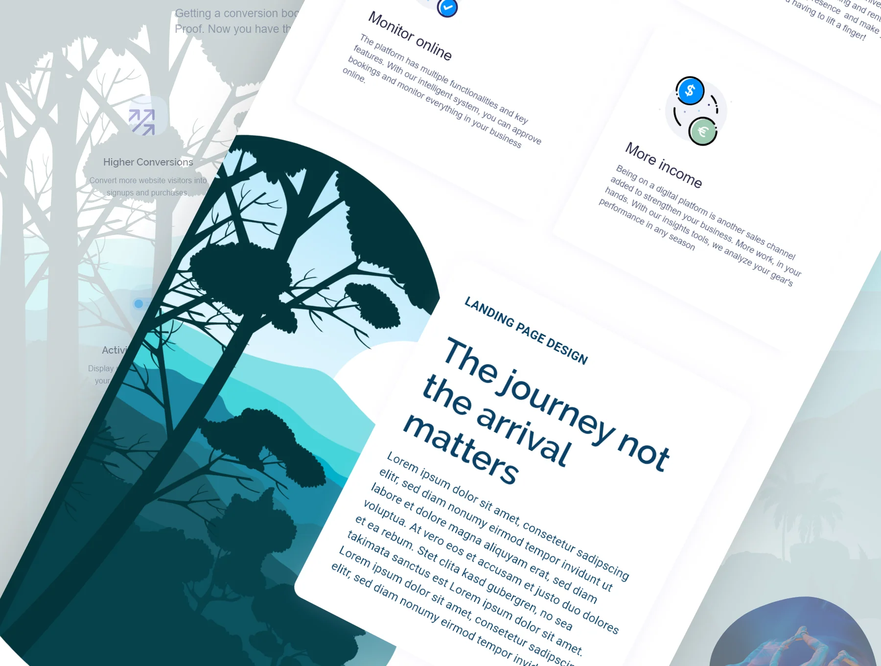Dishum Web Landing Page UI 3