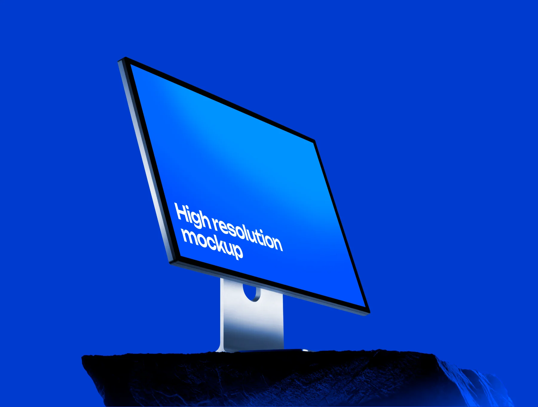 Display Monitor Mockup Set 6
