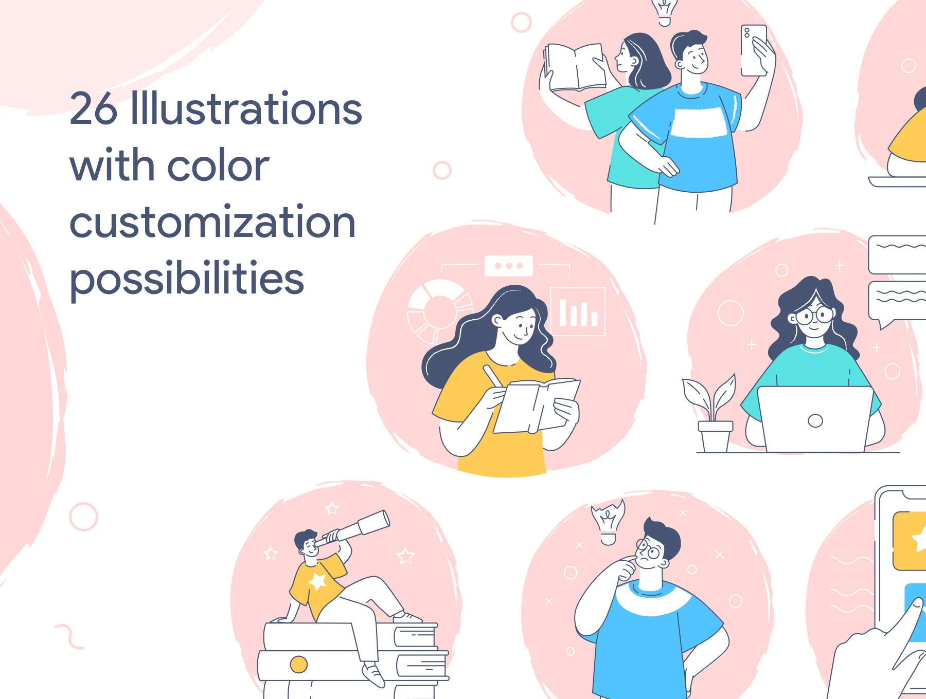 Distance Learning Illustrations 2