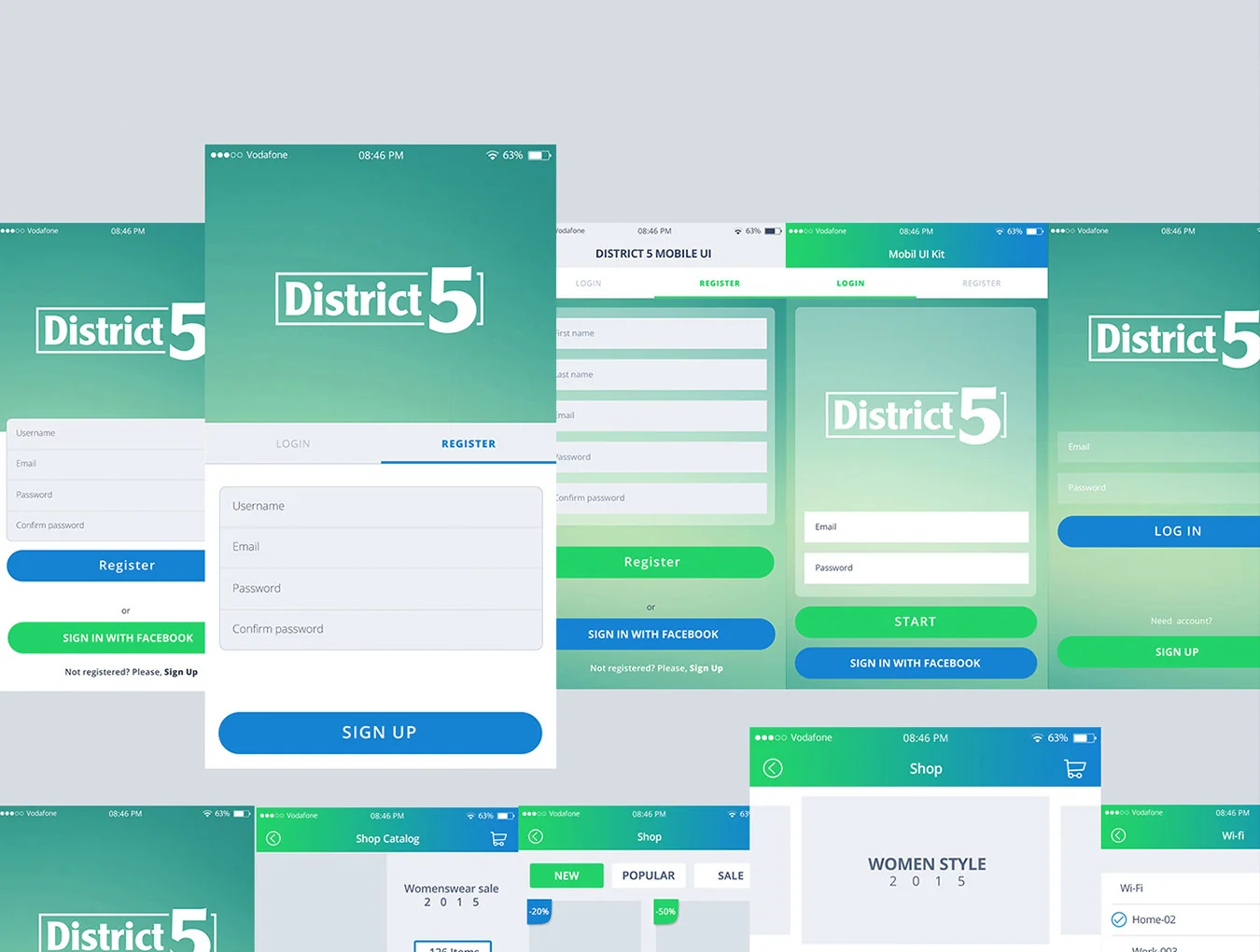 District 5 UI Kit 5