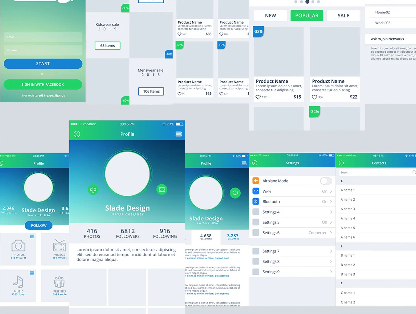 District 5 UI Kit 7