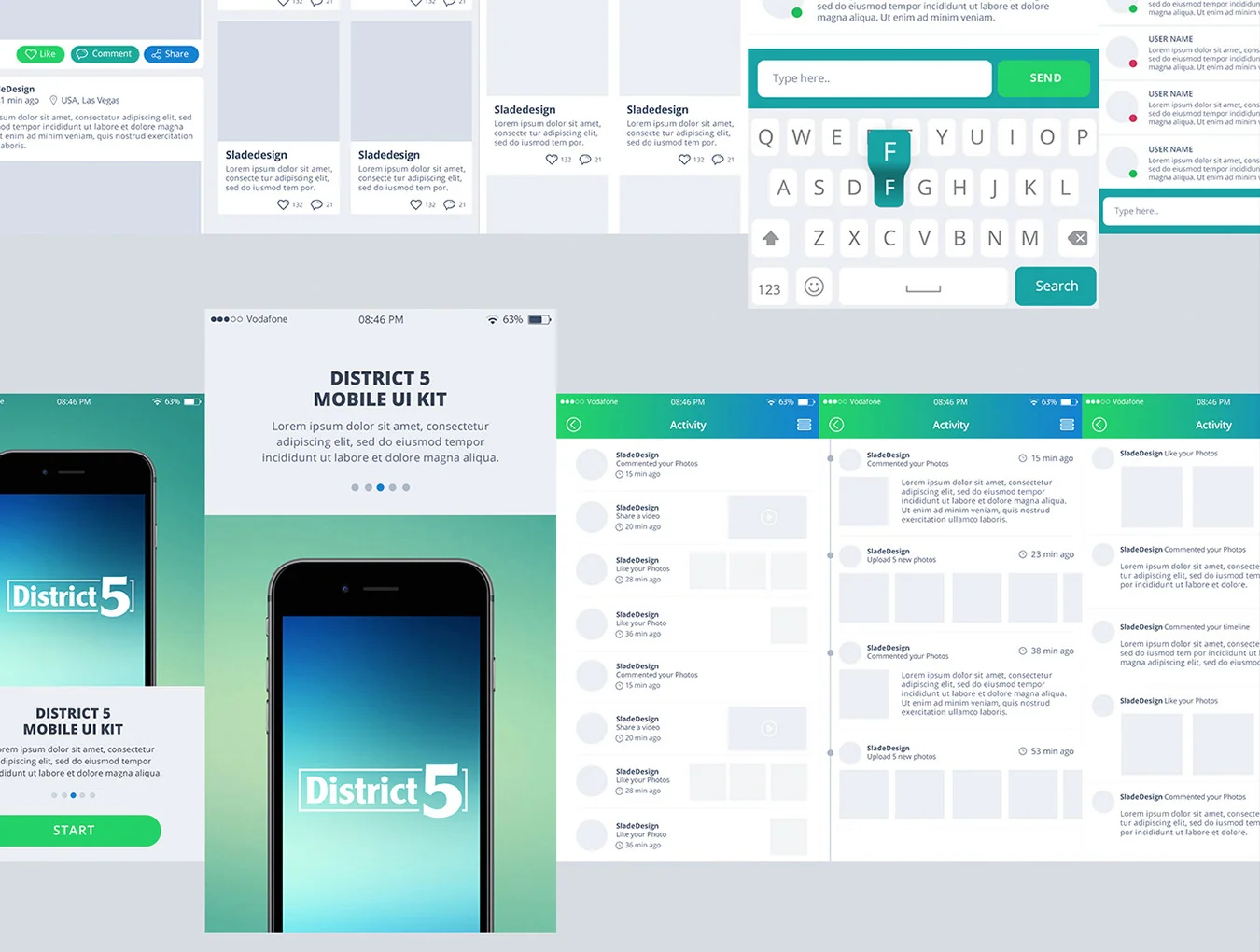 District 5 UI Kit 8