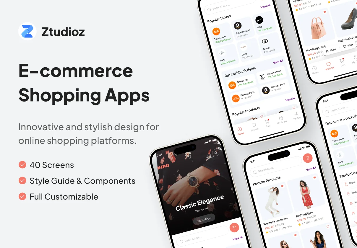 Diva - Women Online Shop App UI Kit