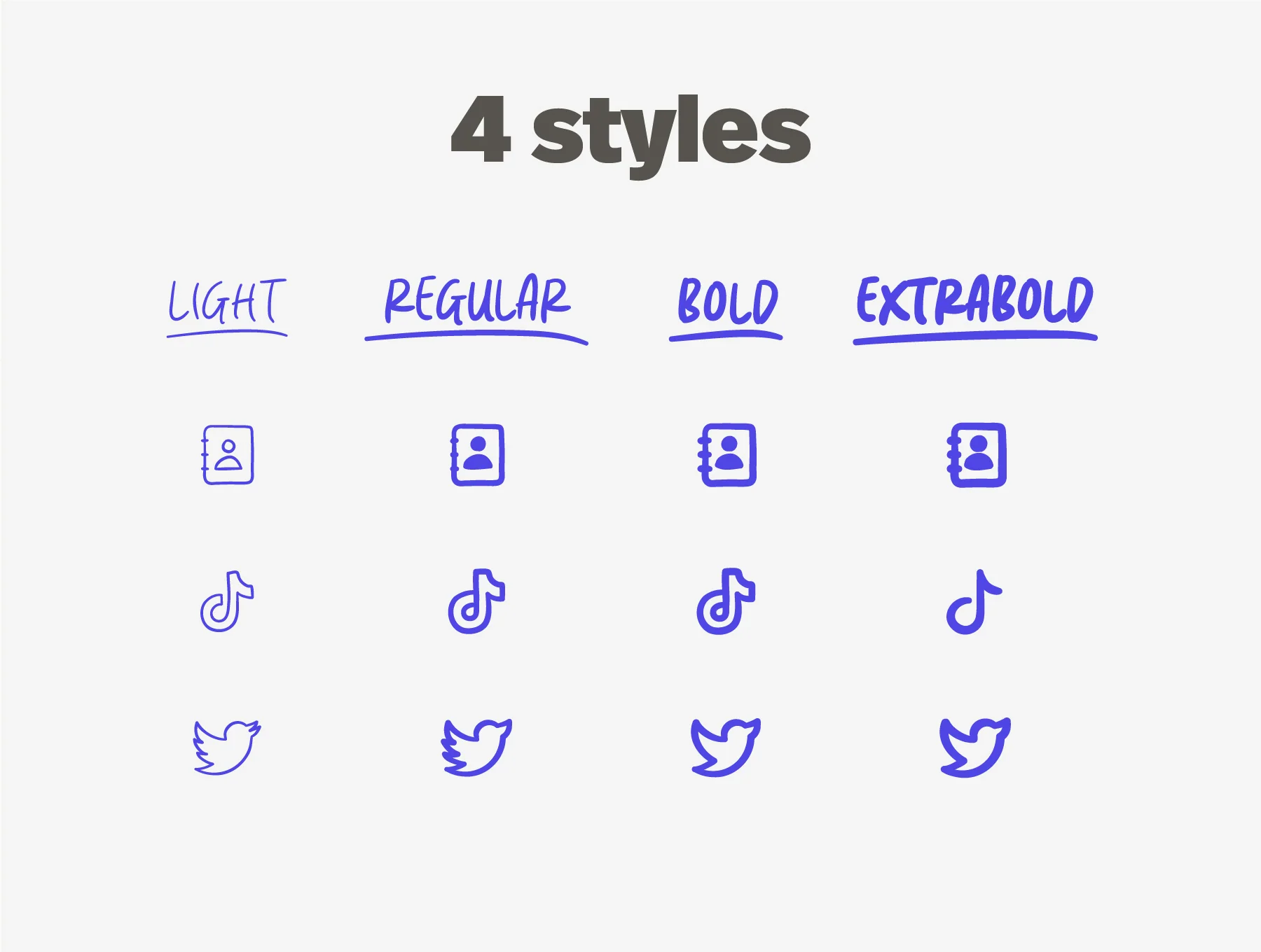 Diverently Handscript Icon Set 2