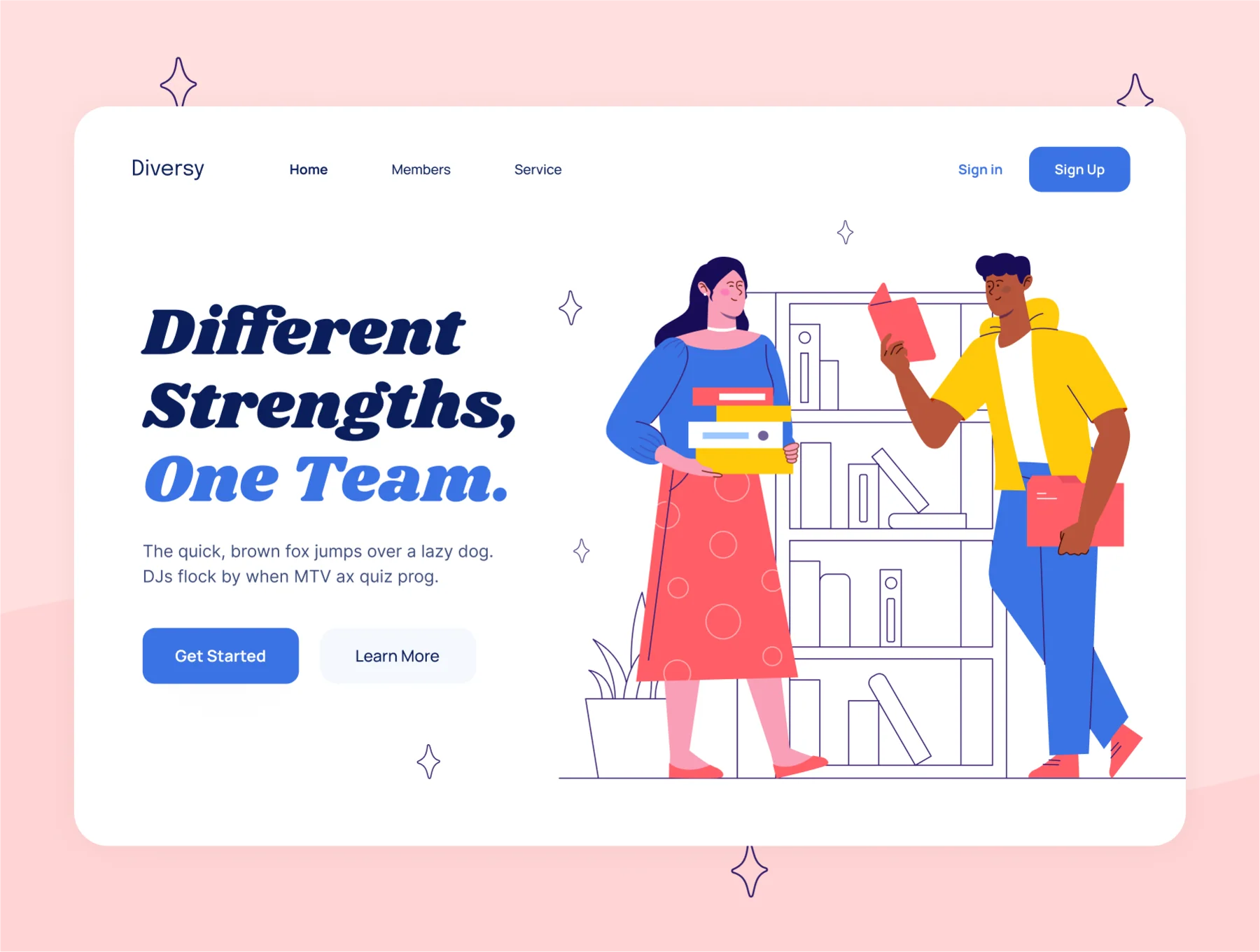 Diversy - Multicultural & Diversity at Work Illustration Set 6