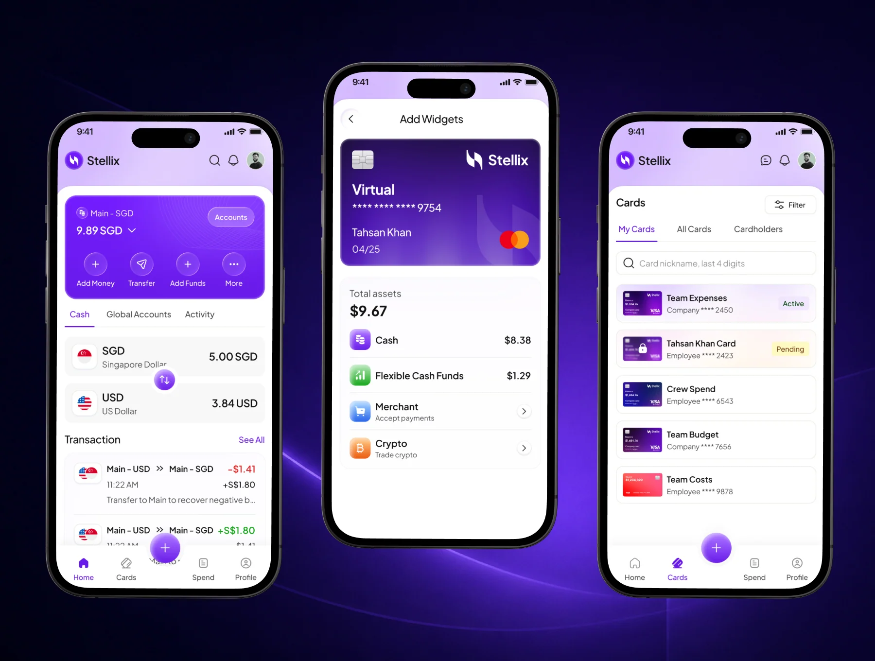 Fintech Mobile App UI Kit 5